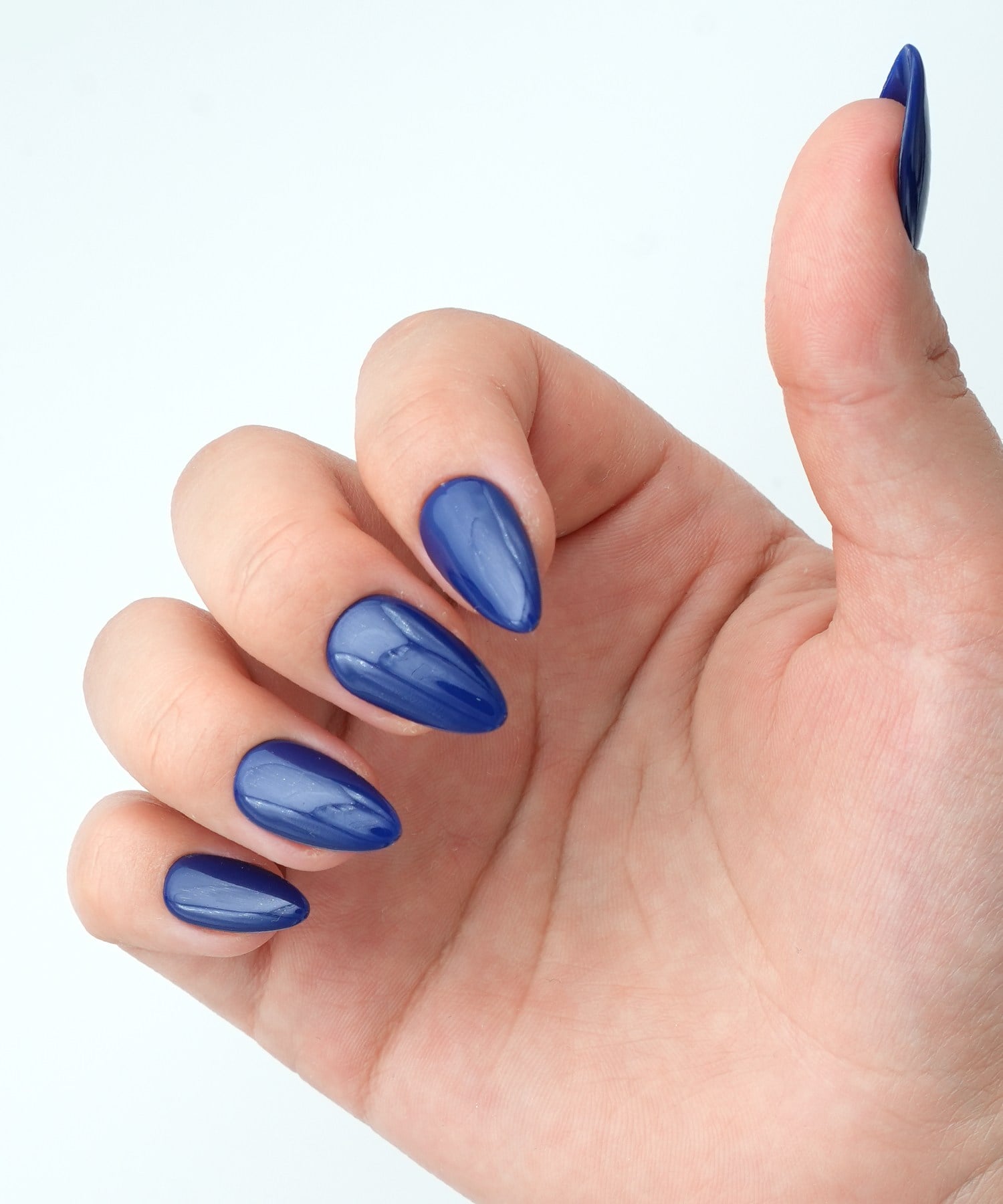 Night Wave Protez Jel Takma  Tırnak - El Yapımı  Kalıcı Oje Nail Art - NC246