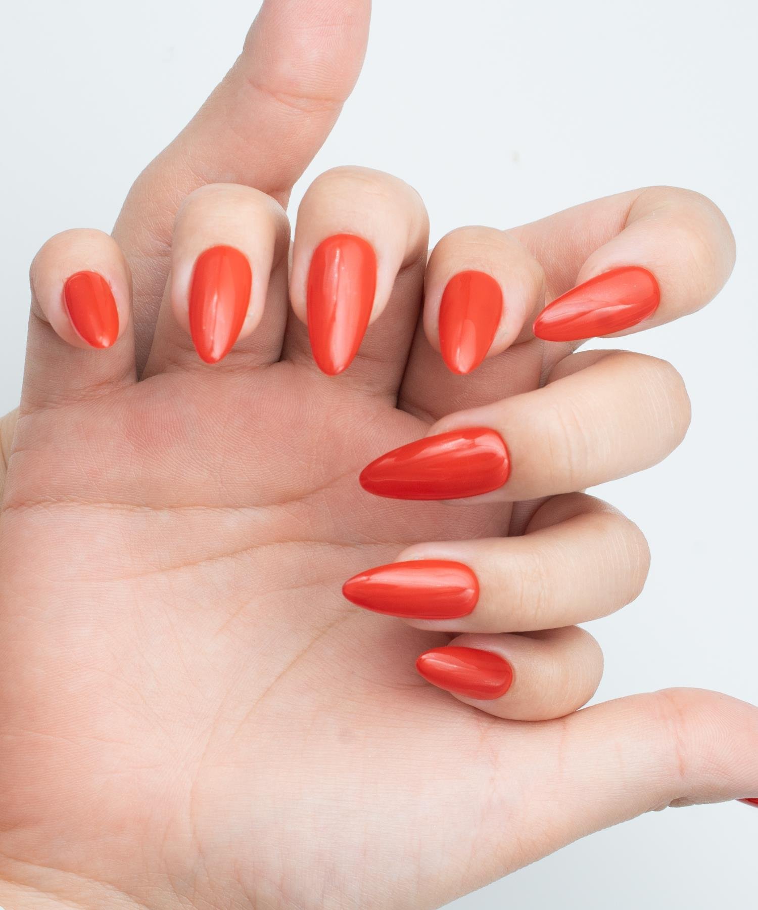 Protez Jel Takma Tırnak - El Yapımı Kalıcı Oje Nail Art - NC176