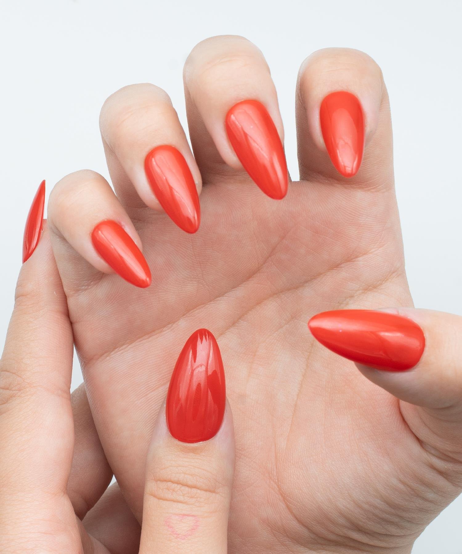 Protez Jel Takma Tırnak - El Yapımı Kalıcı Oje Nail Art - NC176