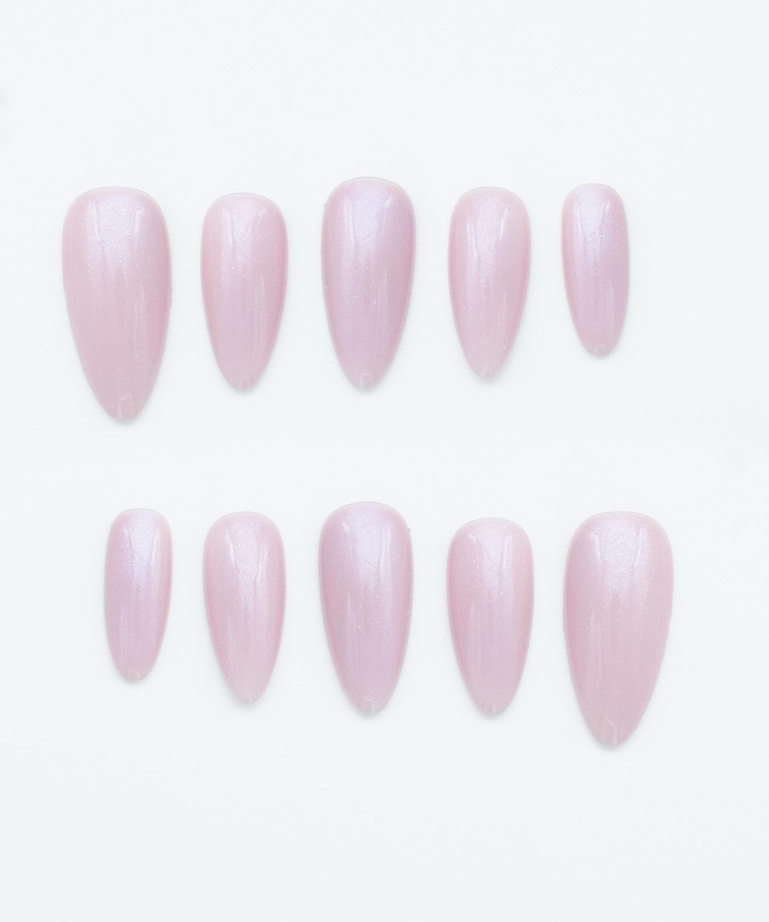 Protez Jel Takma Tırnak - El Yapımı Kalıcı Oje Nail Art - NC210