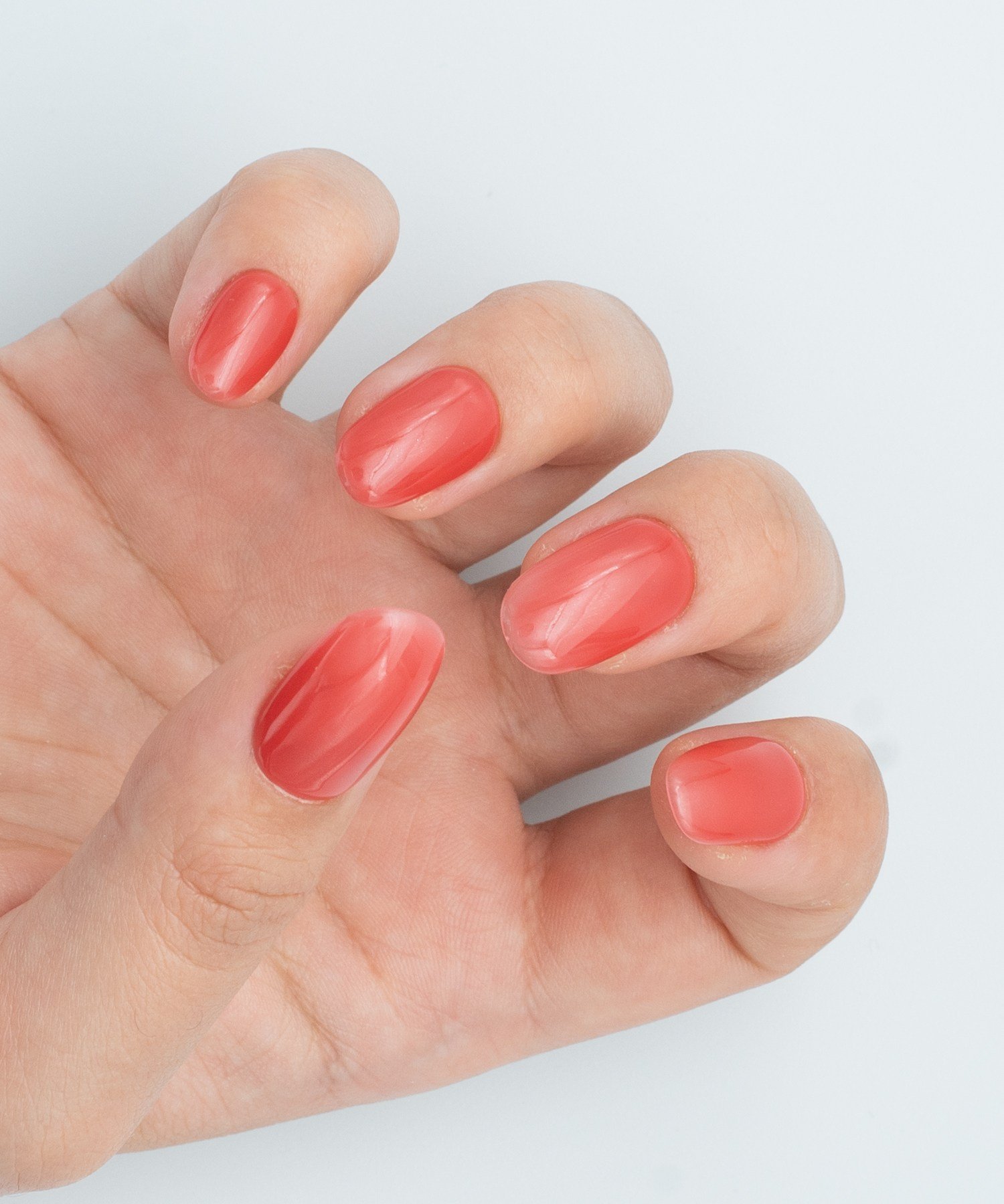 Rose Heart Protez Jel Takma  Tırnak - El Yapımı  Kalıcı Oje Nail Art - NC158