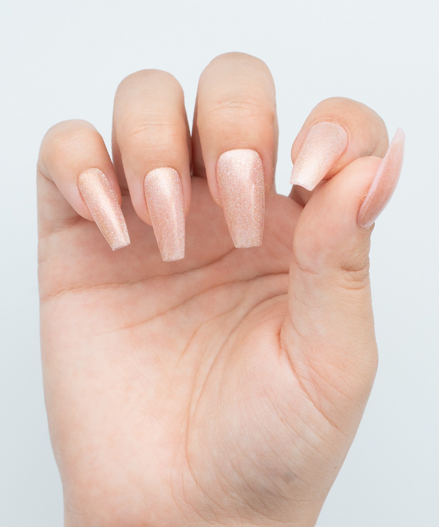 Stellar Flash Protez Jel Takma  Tırnak - El Yapımı  Kalıcı Oje Nail Art Cat Eye - NC149