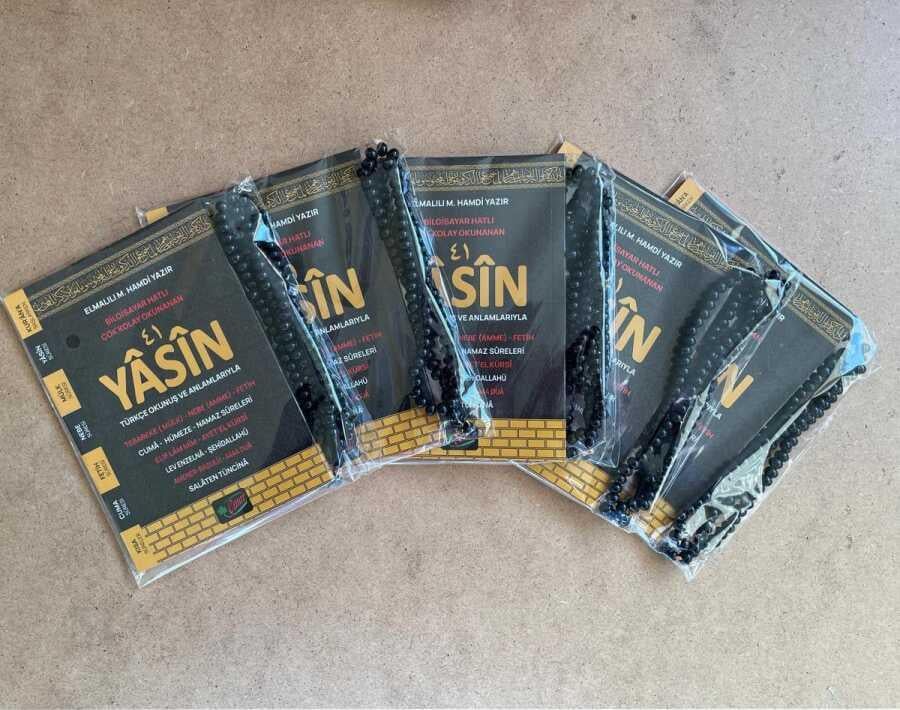 Ekonomik Yasin+Tesbih Set 10 Adet