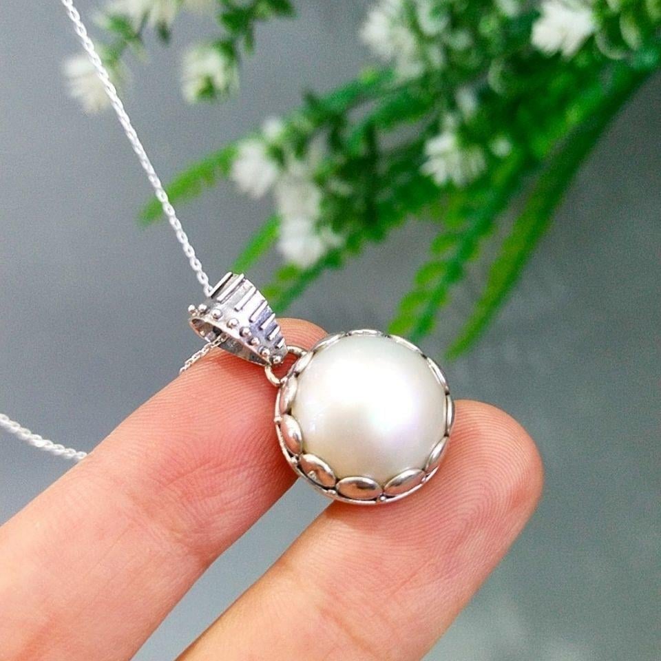 Akoya İncisi 12 mm Özel Tasarım Kolye