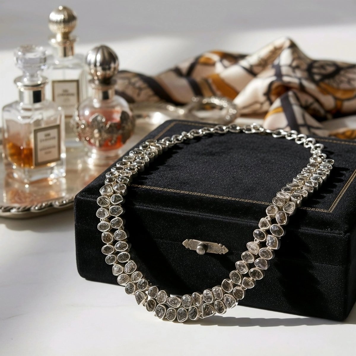 Herkimer Elması Özel Tasarım Gerdanlık – TSR1426