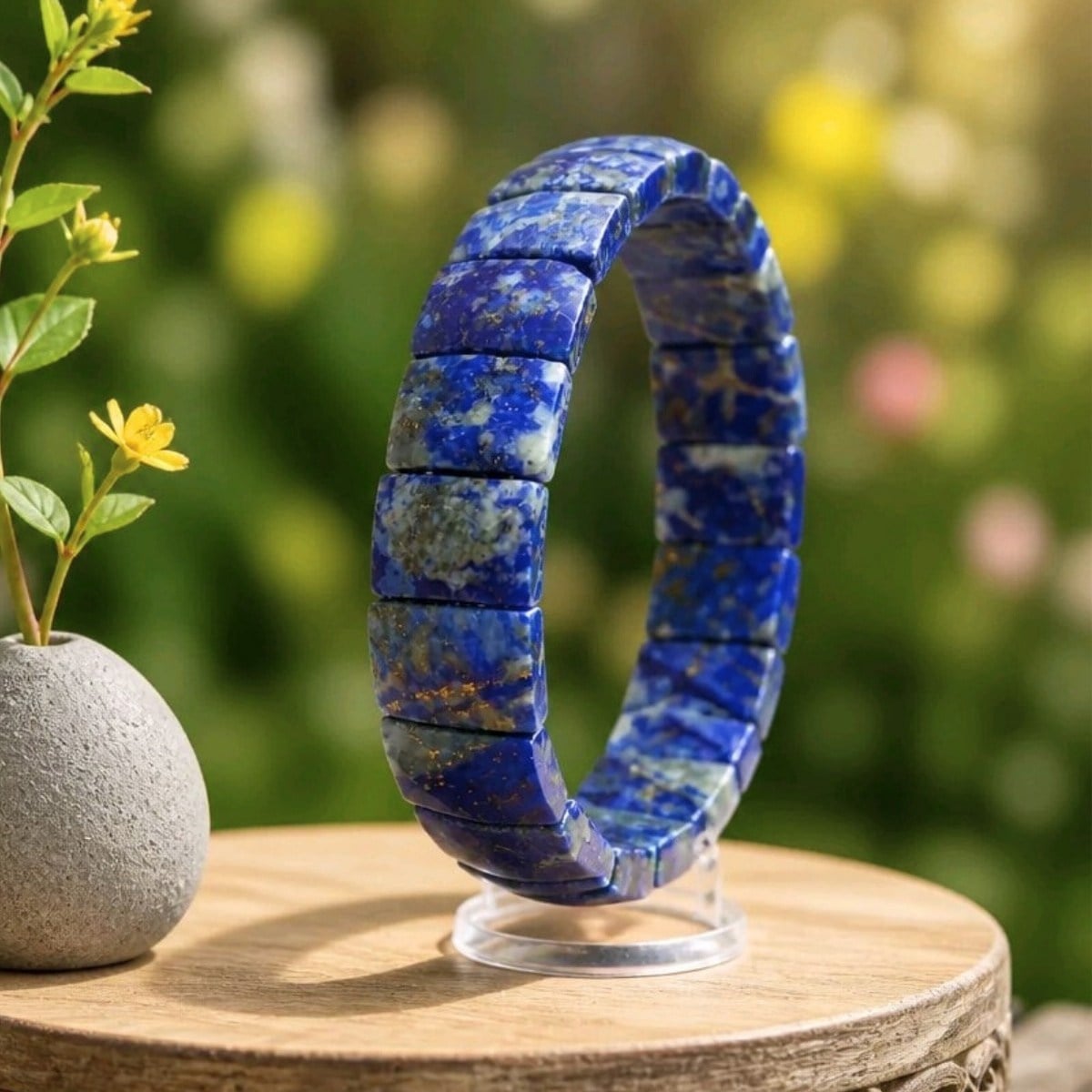 Lapis Lazuli Doğal Taş Bileklik – BLK1041
