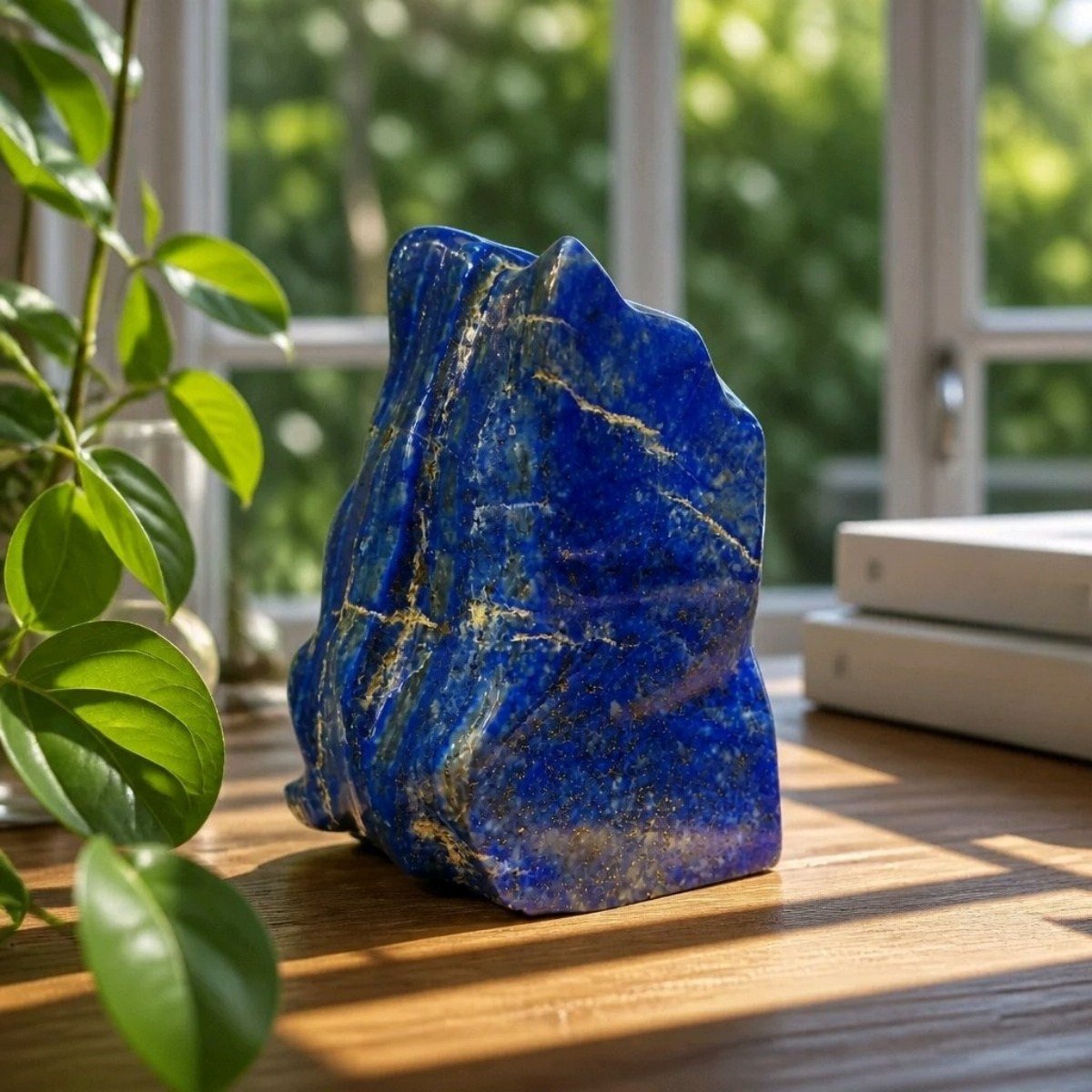 Lapis Lazuli Koleksiyonluk Doğal Taş Kütle – MNR1237