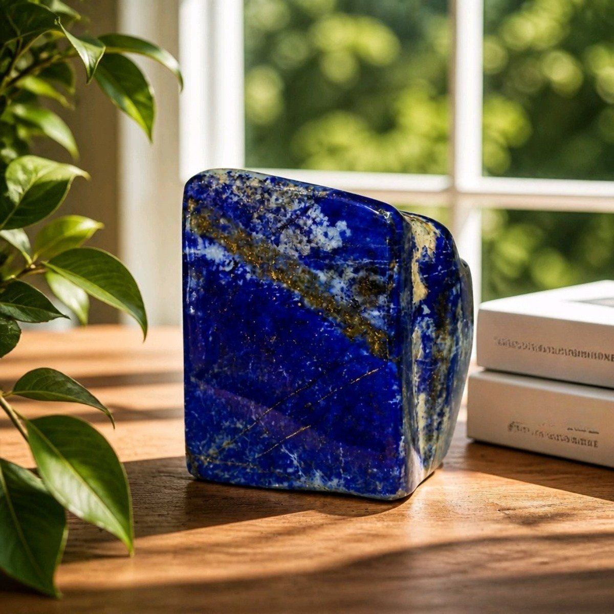Lapis Lazuli Koleksiyonluk Doğal Taş Kütle – MNR1236