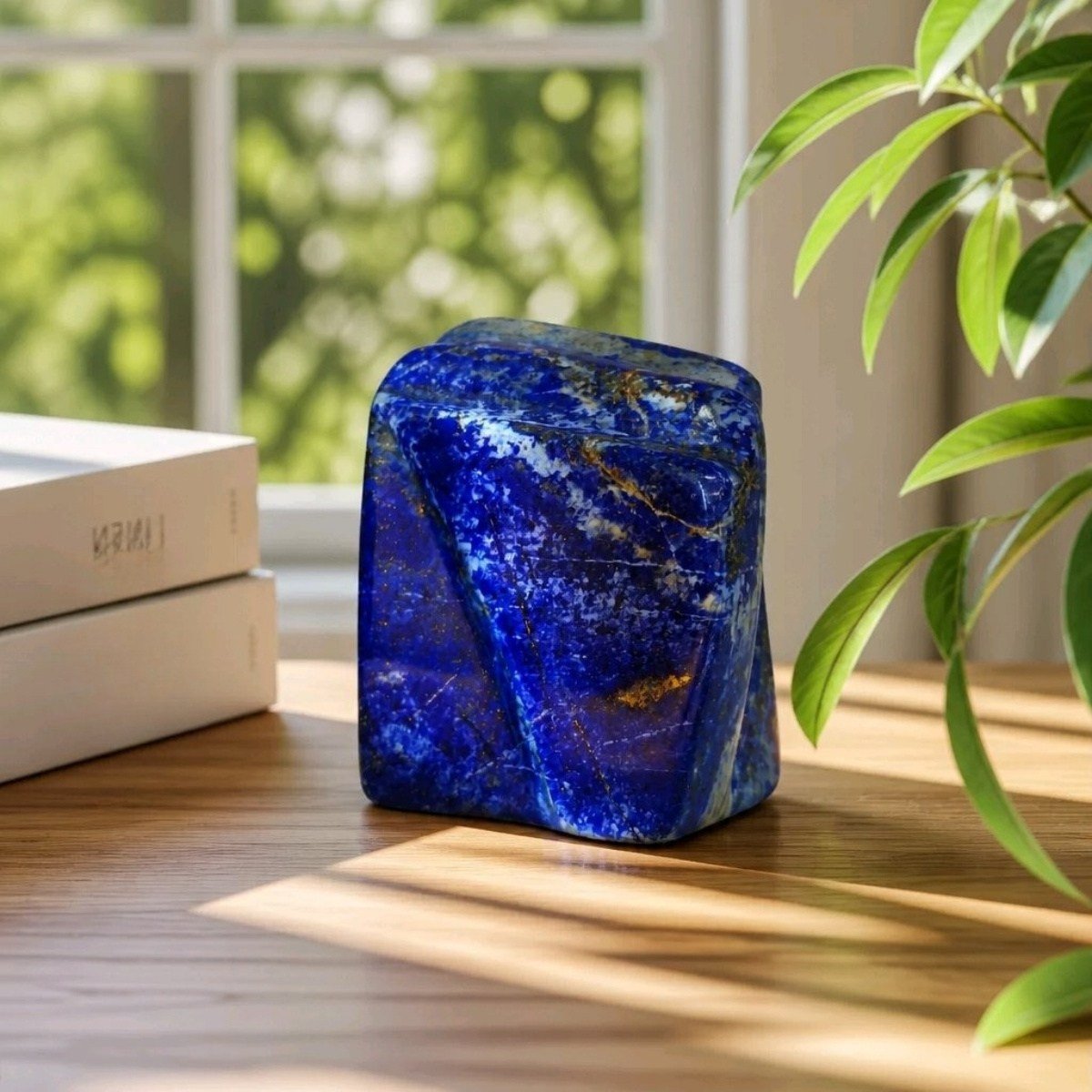 Lapis Lazuli Koleksiyonluk Doğal Taş Kütle – MNR1236