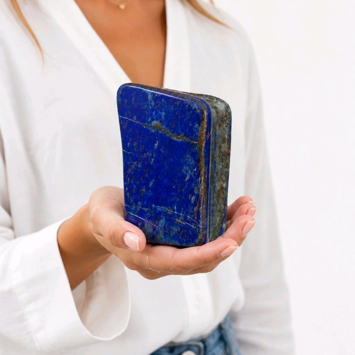 Lapis Lazuli Koleksiyonluk Doğal Taş Kütle – MNR1234