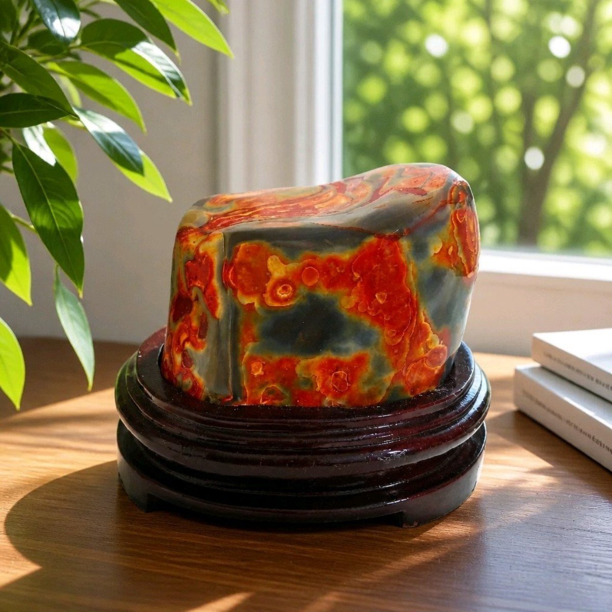 Polikrom Jasper Taşı Koleksiyonluk Kütle – MNR1240