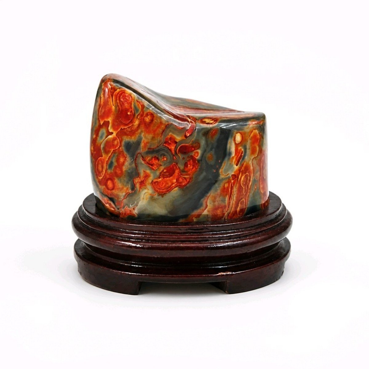 Polikrom Jasper Taşı Koleksiyonluk Kütle – MNR1240