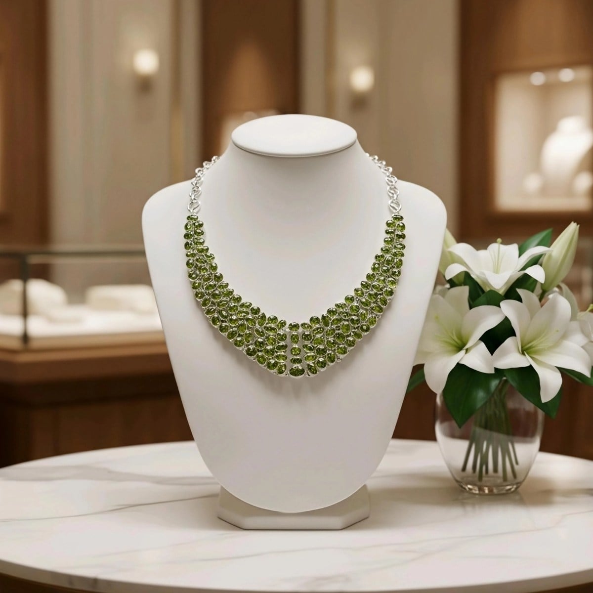 Zebercet Taşı Özel Tasarım Gerdanlık – TSR1430