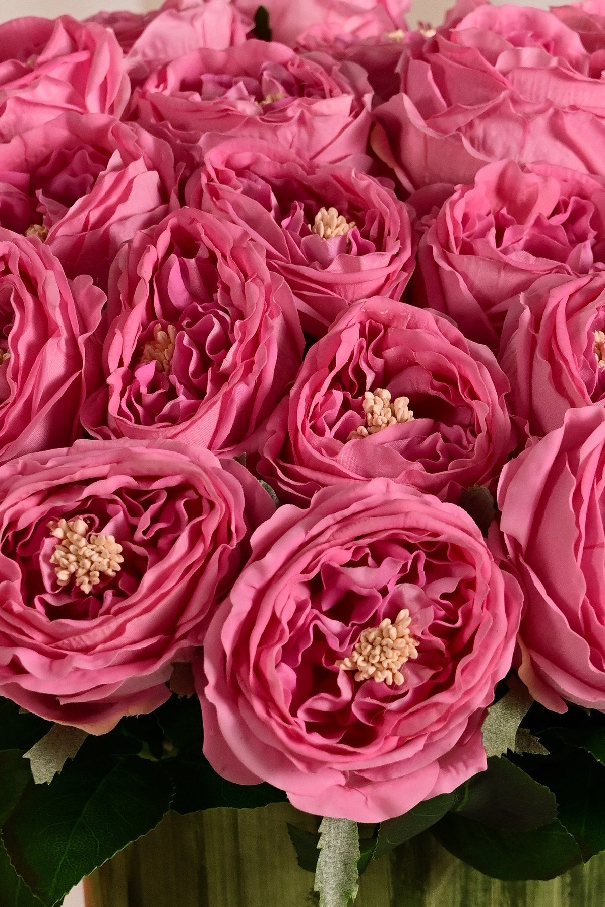 Yapay Açık Pembe Tek Dal Islak Şakayık