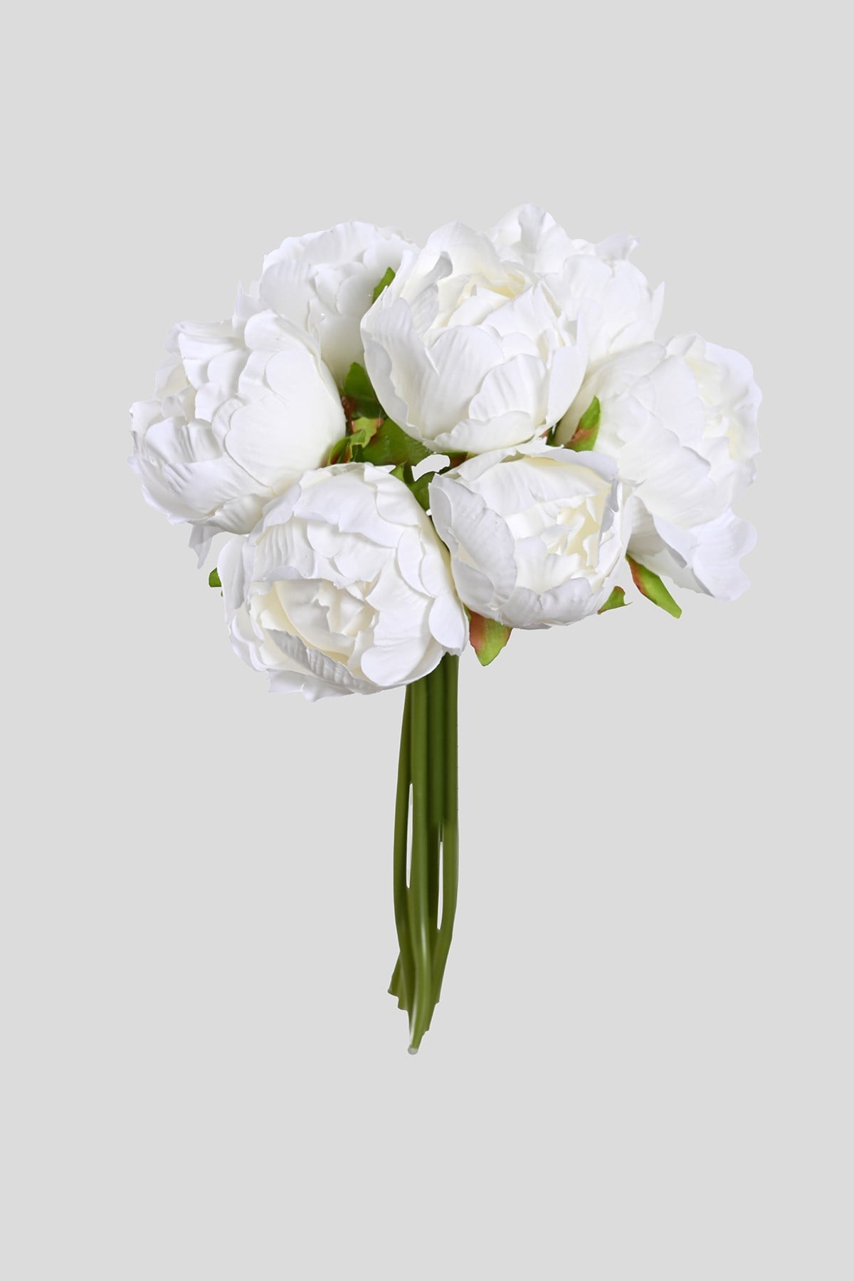 Yapay Beyaz Demet Peony Şakayık