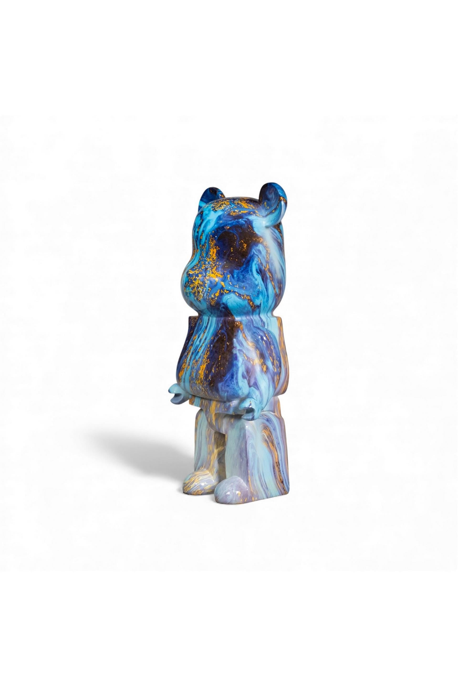 Bear Blue&Gold