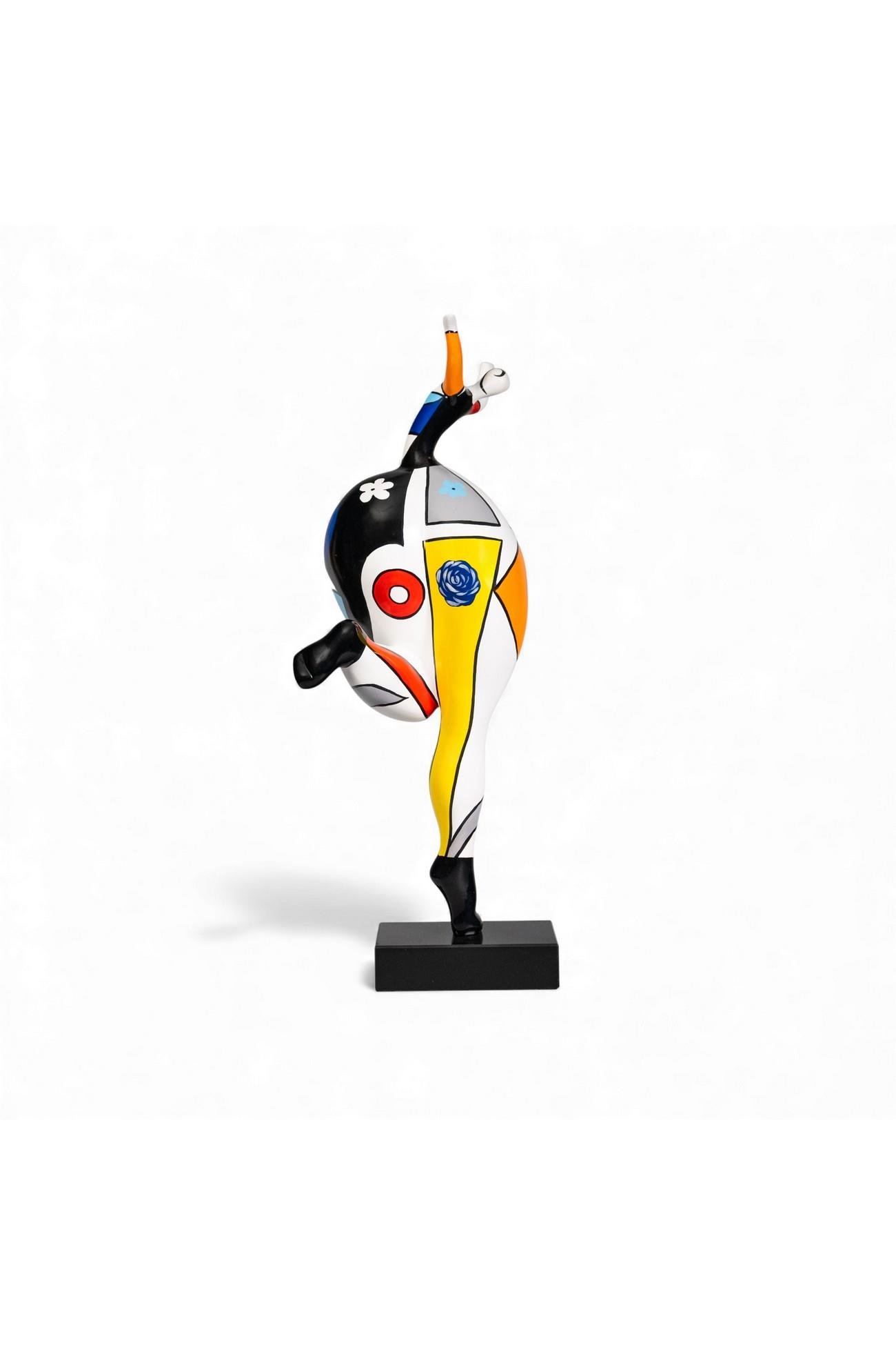 Colorful Woman Dancing Nana