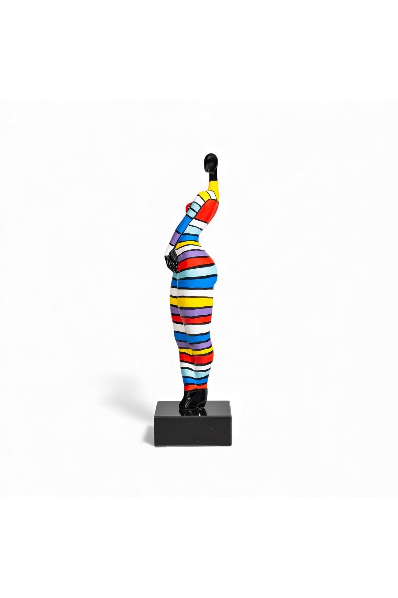 Colorful Woman Standing Nana