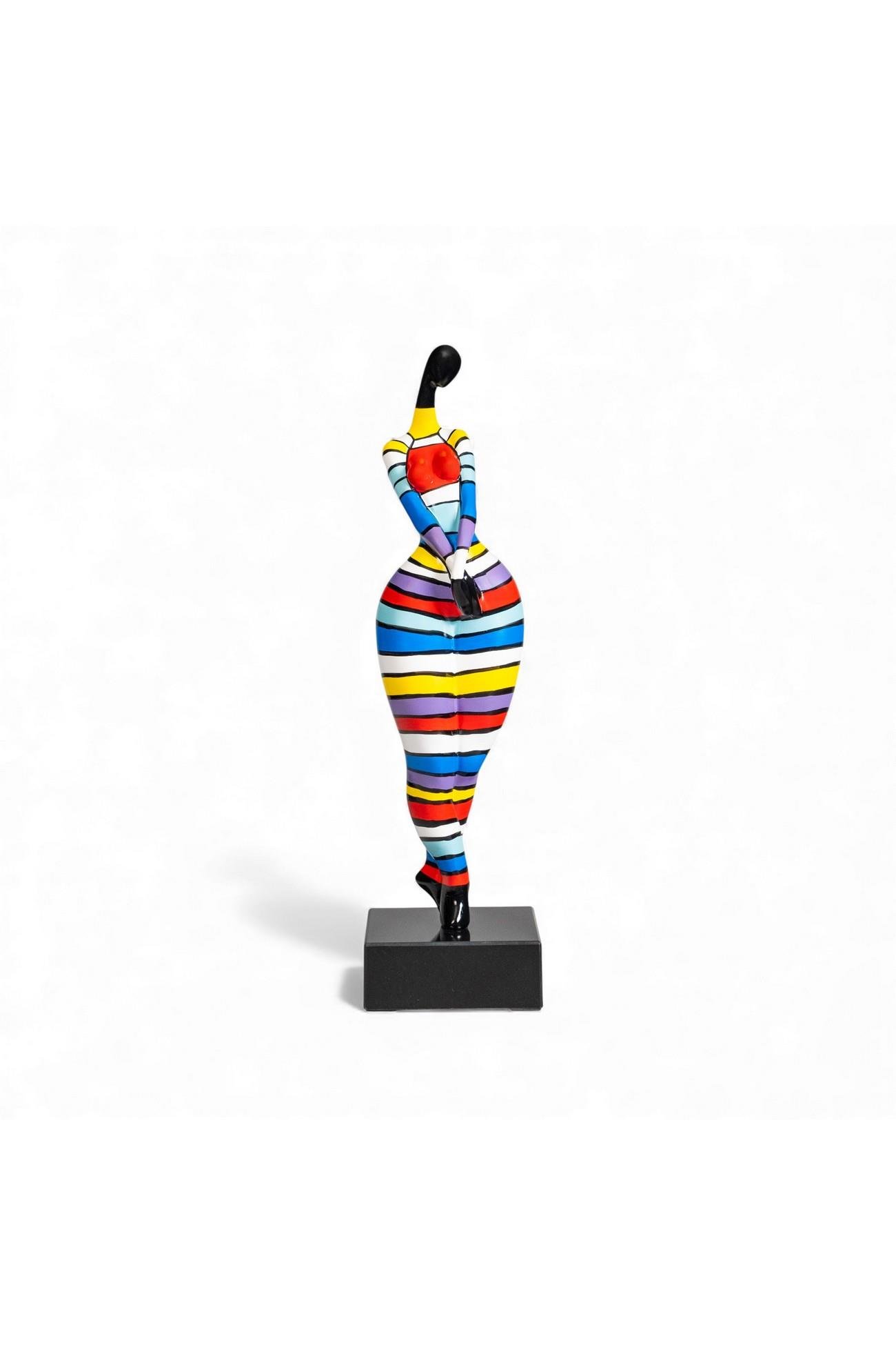 Colorful Woman Standing Nana