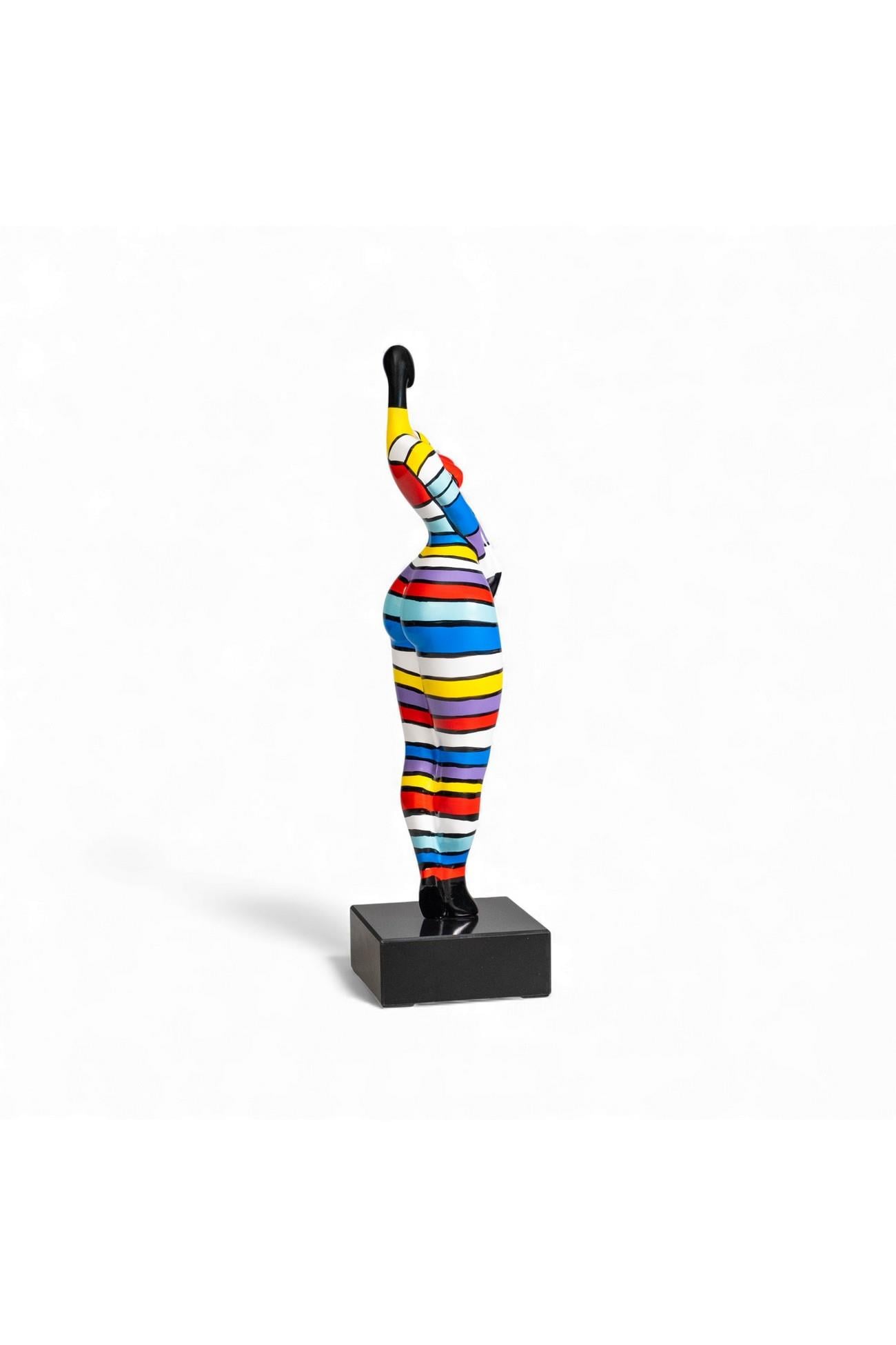 Colorful Woman Standing Nana