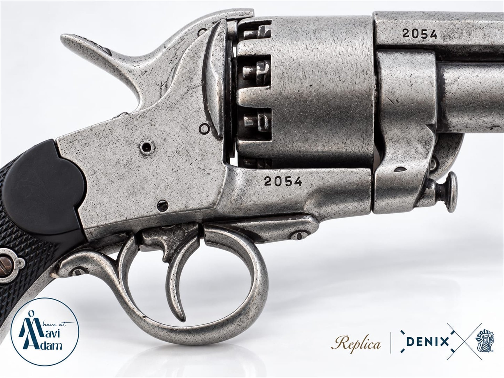 Denix Amerikan İç Savaşı Confederate LeMat Revolver – ABD 1855 | Dekoratif Replika