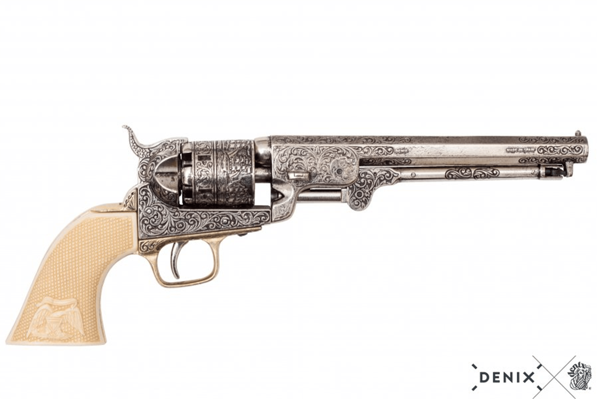 Denix Amerikan İç Savaşı Navy Revolver – ABD 1851 | Dekoratif Replika
