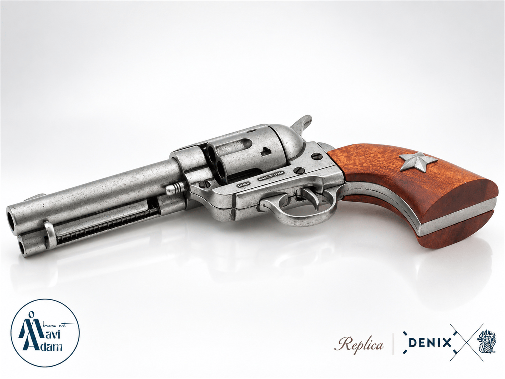 Denix Cal.45 Peacemaker Revolver 4,75