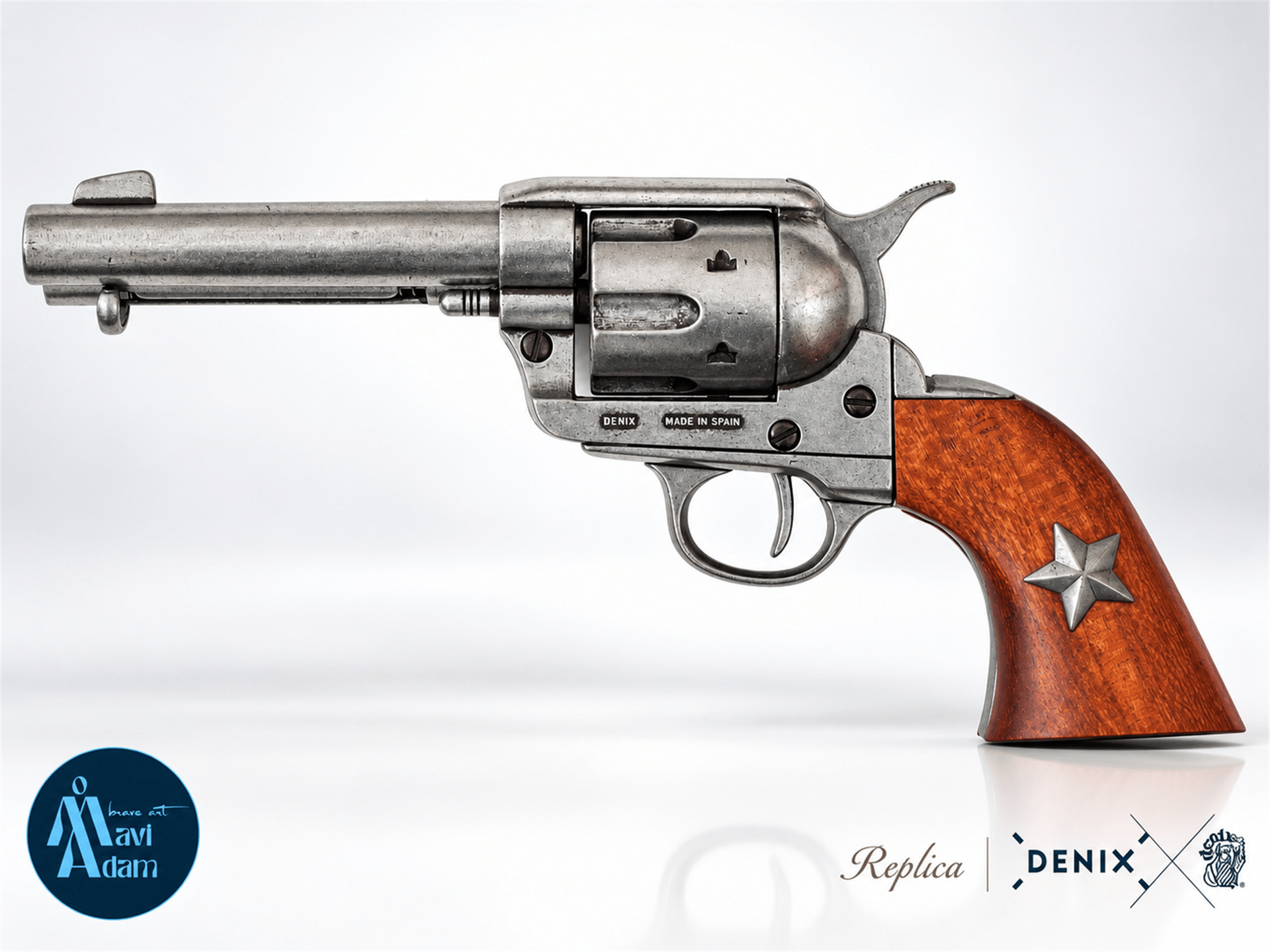 Denix Cal.45 Peacemaker Revolver 4,75