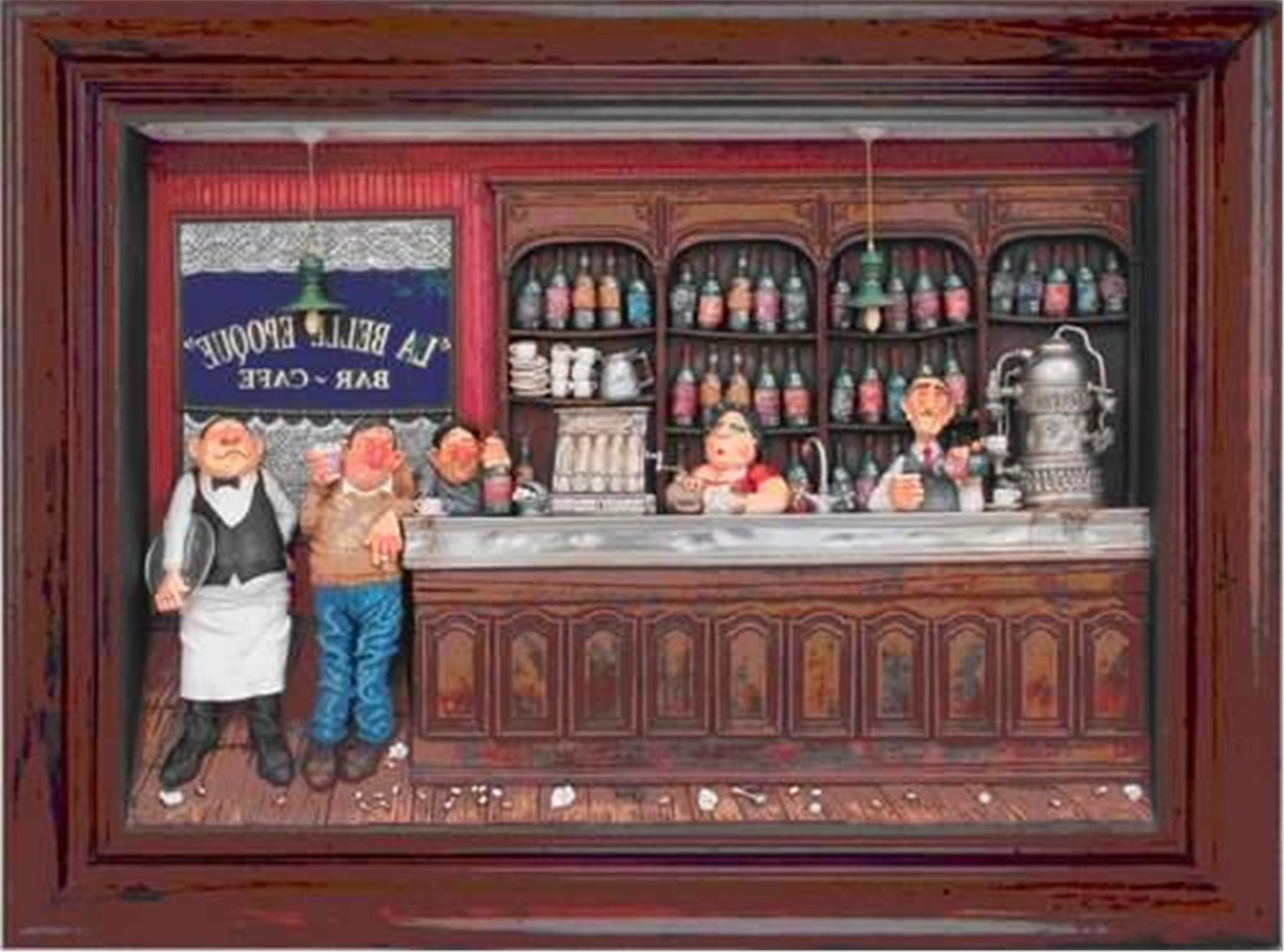 Forchino Café La Belle Époque – Duvar Dekoru