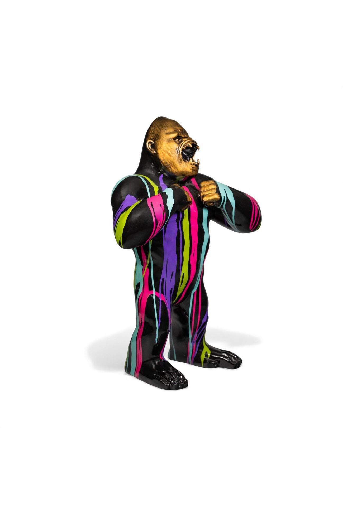King Kong Pop-Art Scream Gökkuşağı Renk