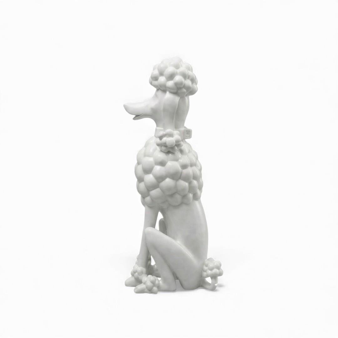 Poodle Lovely Heykel Saf Beyaz