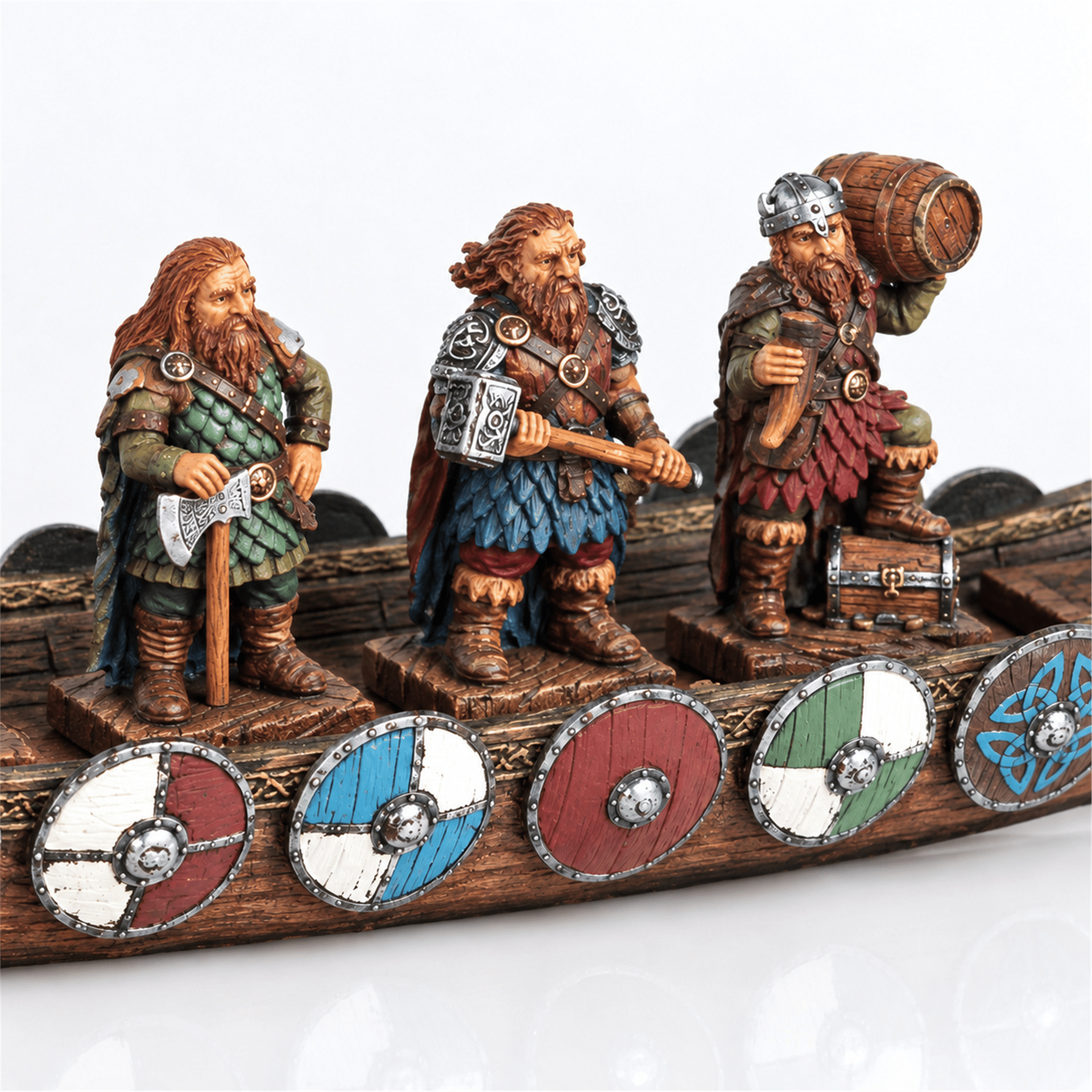 Veronese Design Viking Savaş Gemisi – Mitoloji ve Tarih Figürü – WU78528AA