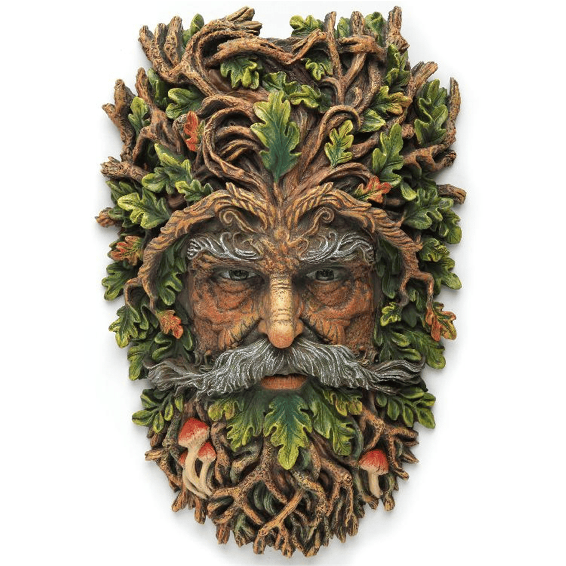 Veronese Design Yeşil Adam Duvar Mask – Mitoloji ve Tarih Figürü