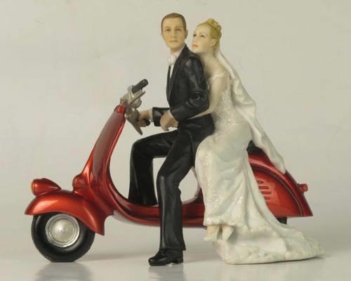 WISE GELİN DAMAT MOTORSIKLETE BİNİYOR