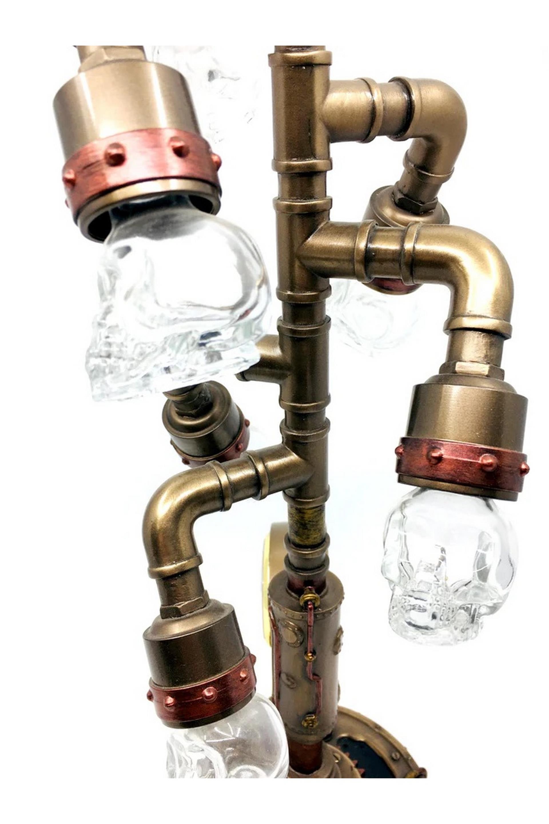 WISE STEAMPUNK ISIKLI SAAT