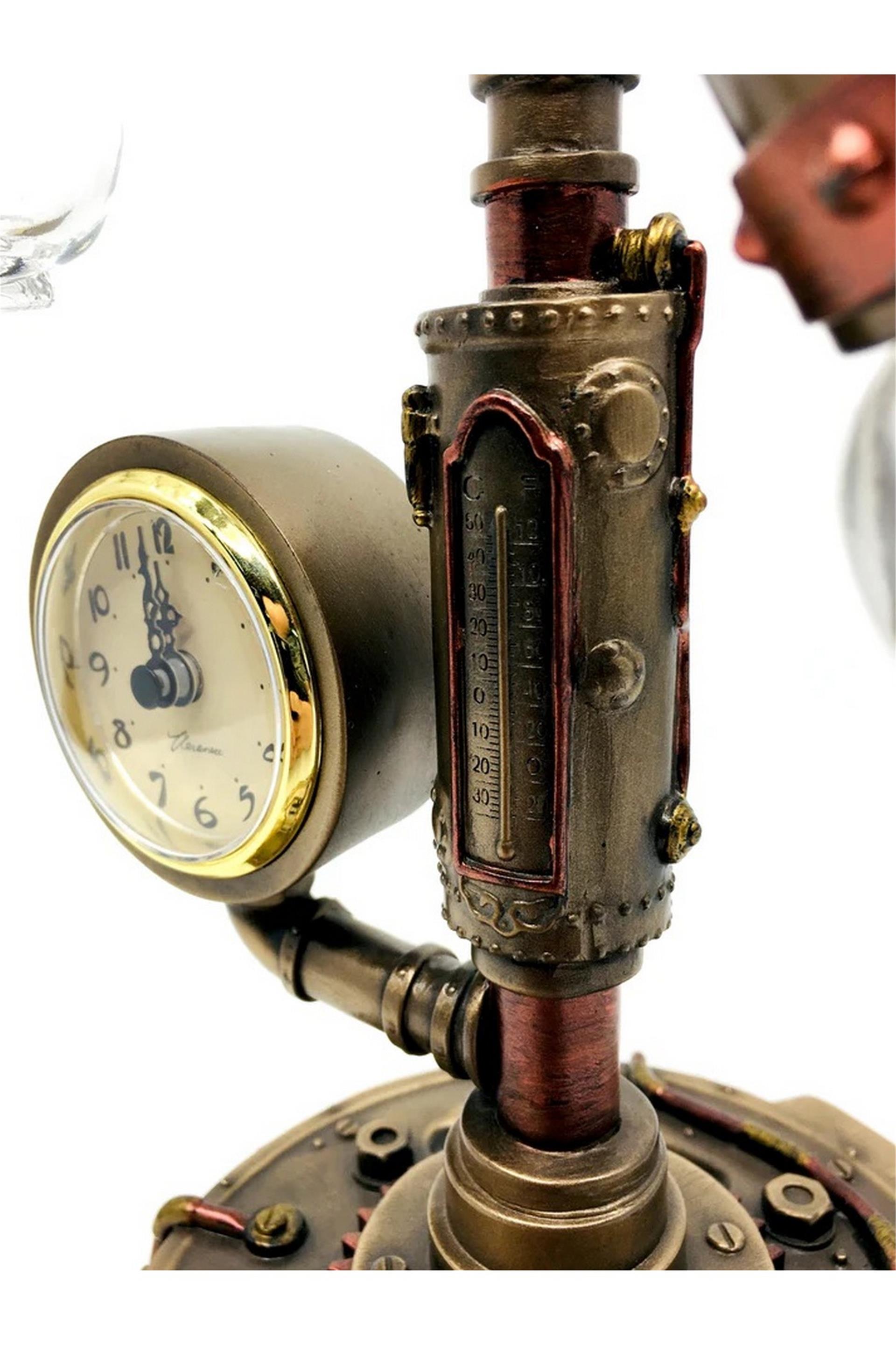 WISE STEAMPUNK ISIKLI SAAT