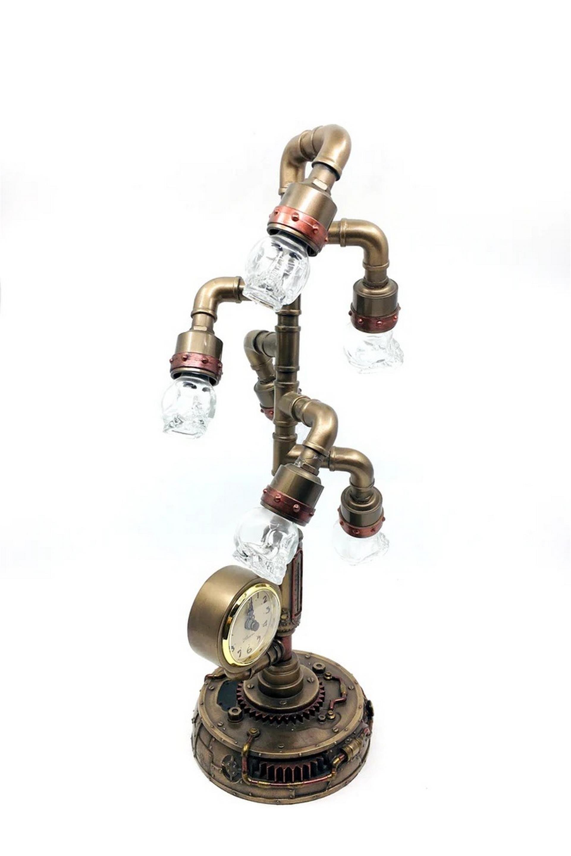 WISE STEAMPUNK ISIKLI SAAT