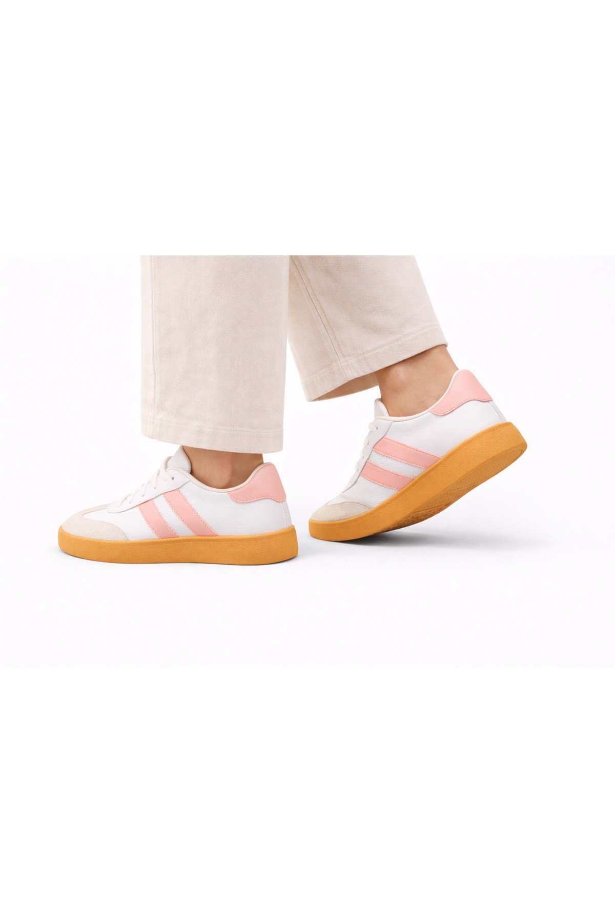 Unisex Günlük Sneaker Spor Ayakkabı Rahat Taban Bağcıklı
