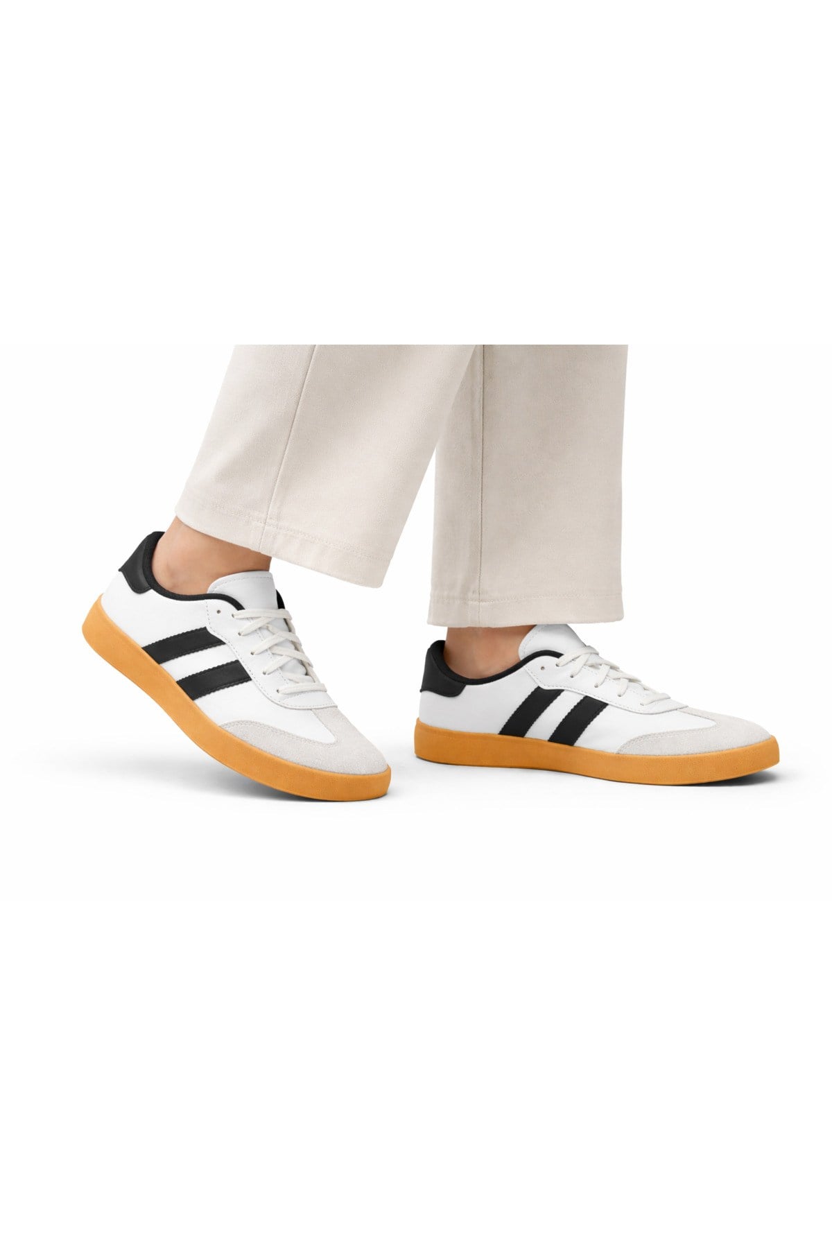 Unisex Günlük Sneaker Spor Ayakkabı Rahat Taban Bağcıklı