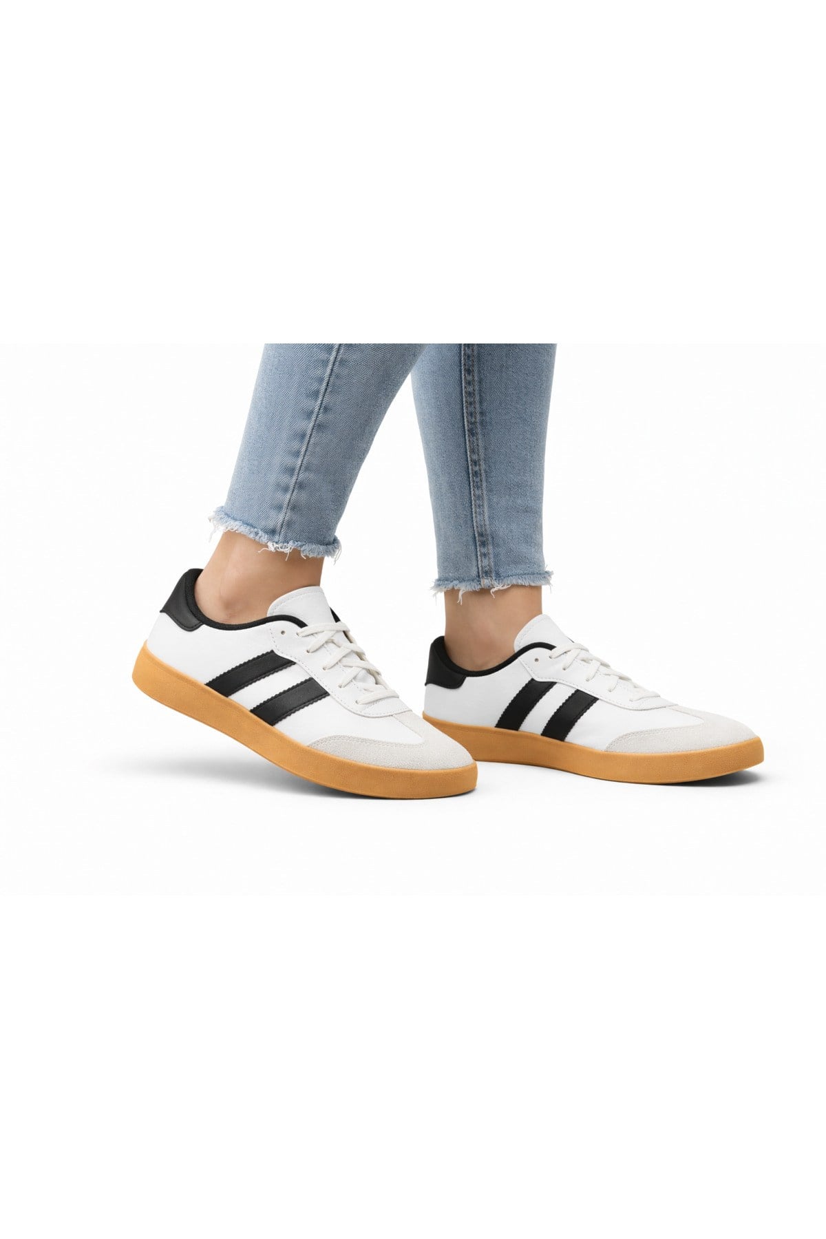 Unisex Günlük Sneaker Spor Ayakkabı Rahat Taban Bağcıklı