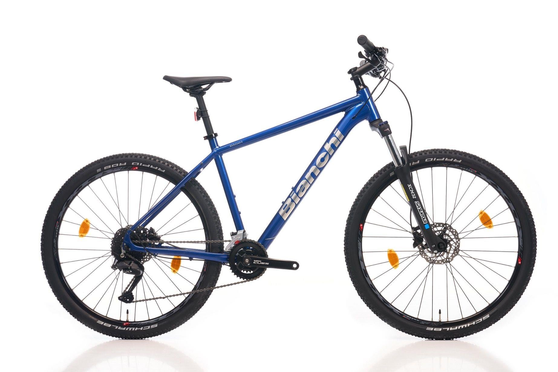 ALU MAGMA 27S CUES 430H 2X9SP HYDRAULIC DISC /PF BLUE VELVET GLOSS / SILVER GLOSS