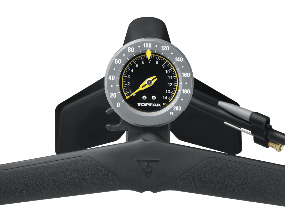 TOPEAK - JOEBLOW RACE - AYAKLI POMPA - KIRMIZI - 200PSI / 14BAR - TJB-RC1R