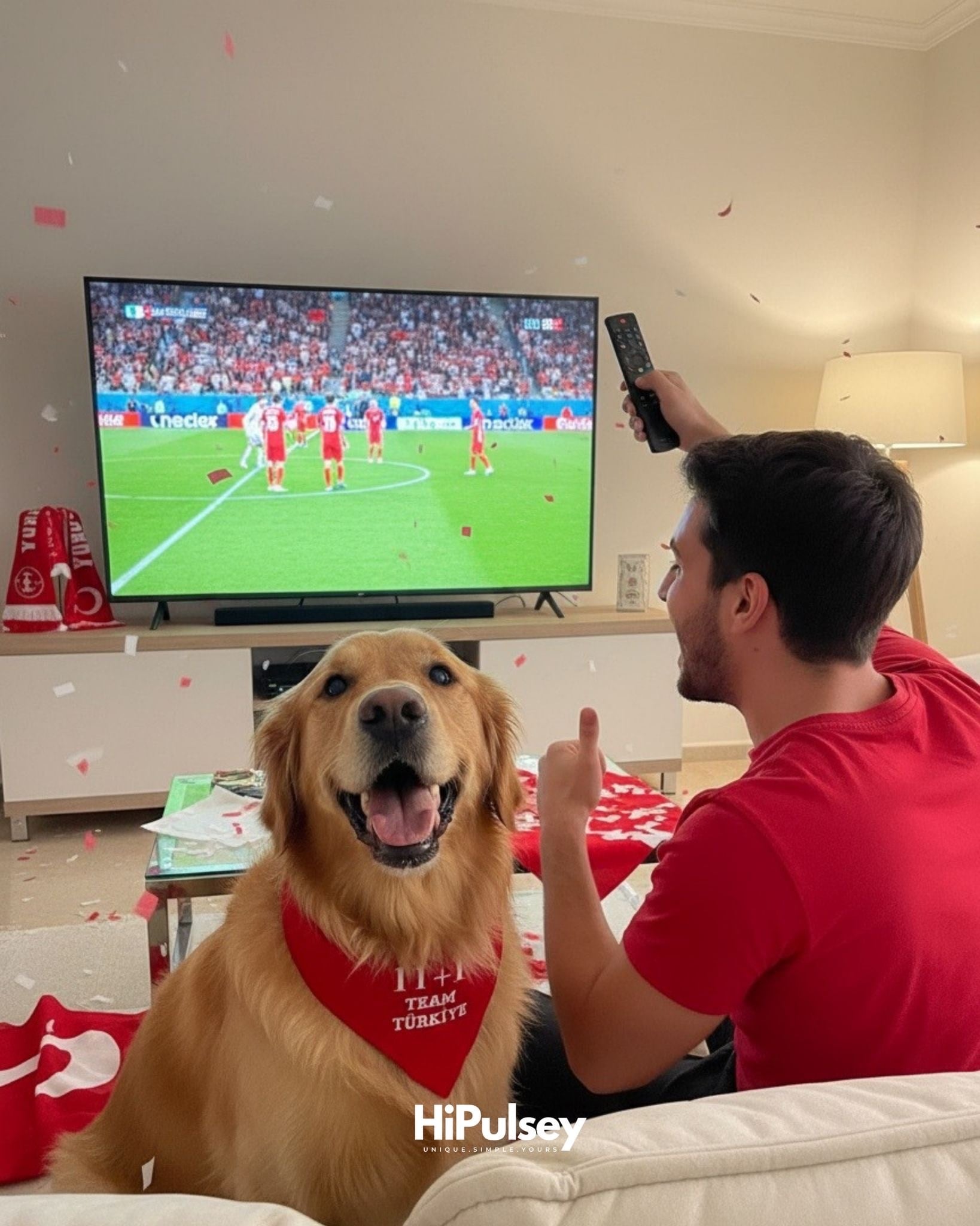 11+1 Team Türkiye Köpek Bandanası