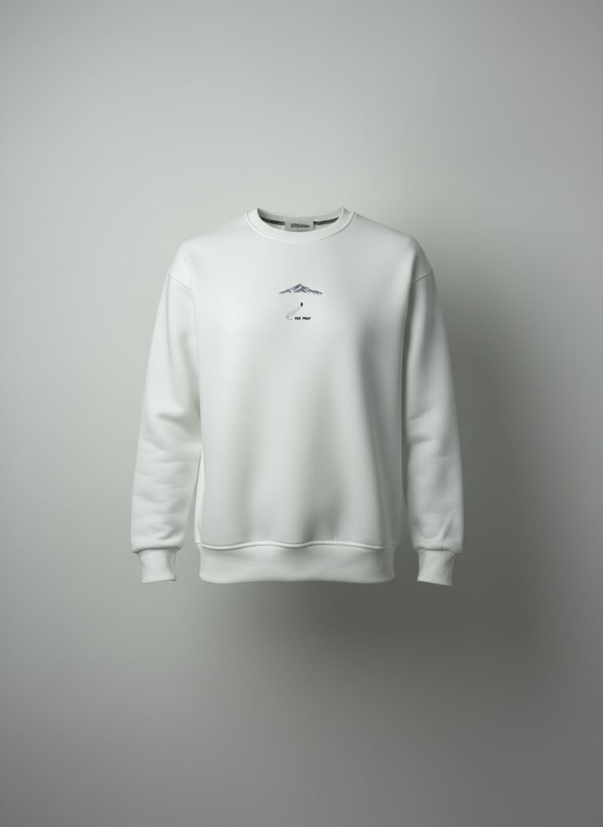 But Why Nakış Desenli Sweatshirt
