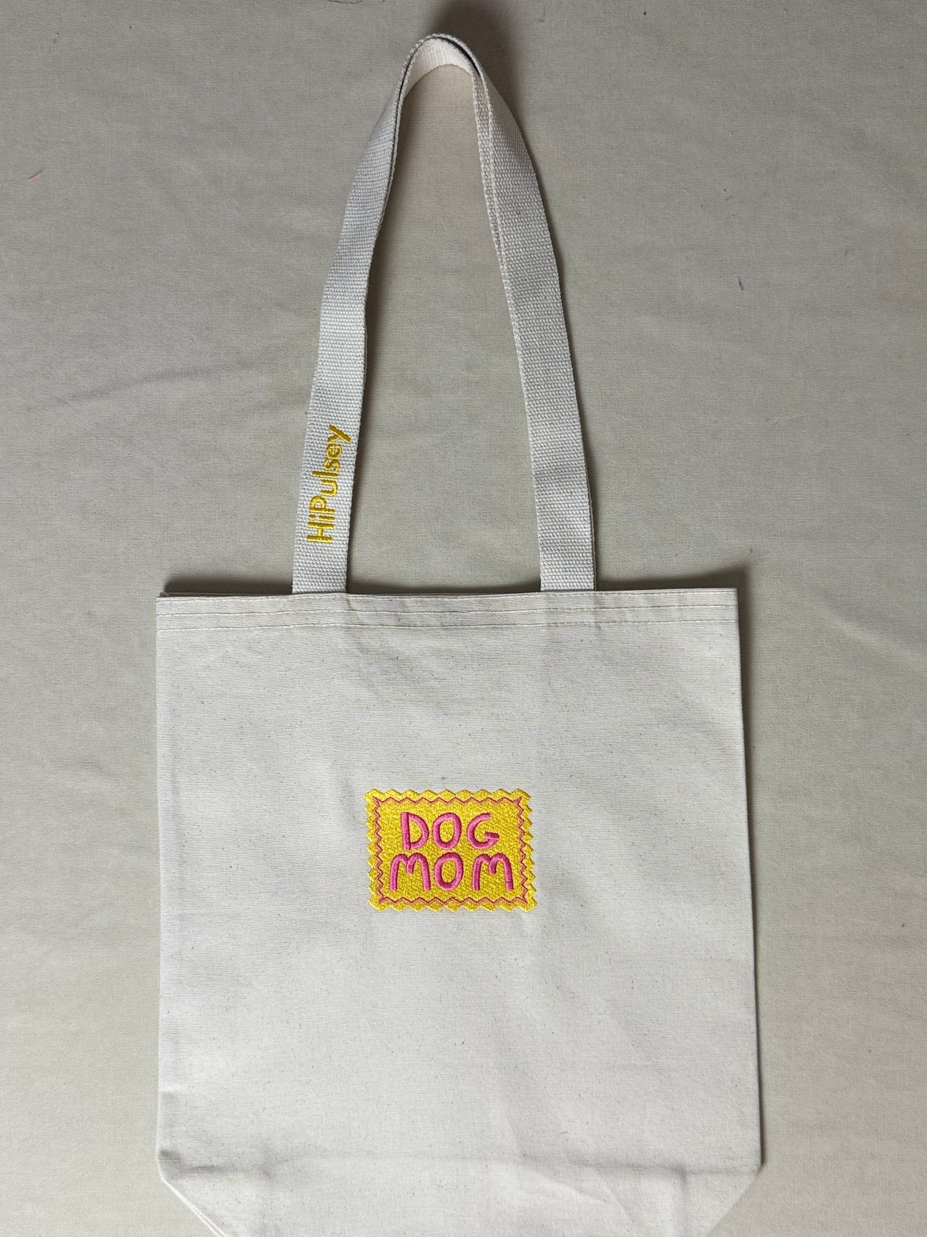 Dog Mom Yellow Patch Bez Çanta