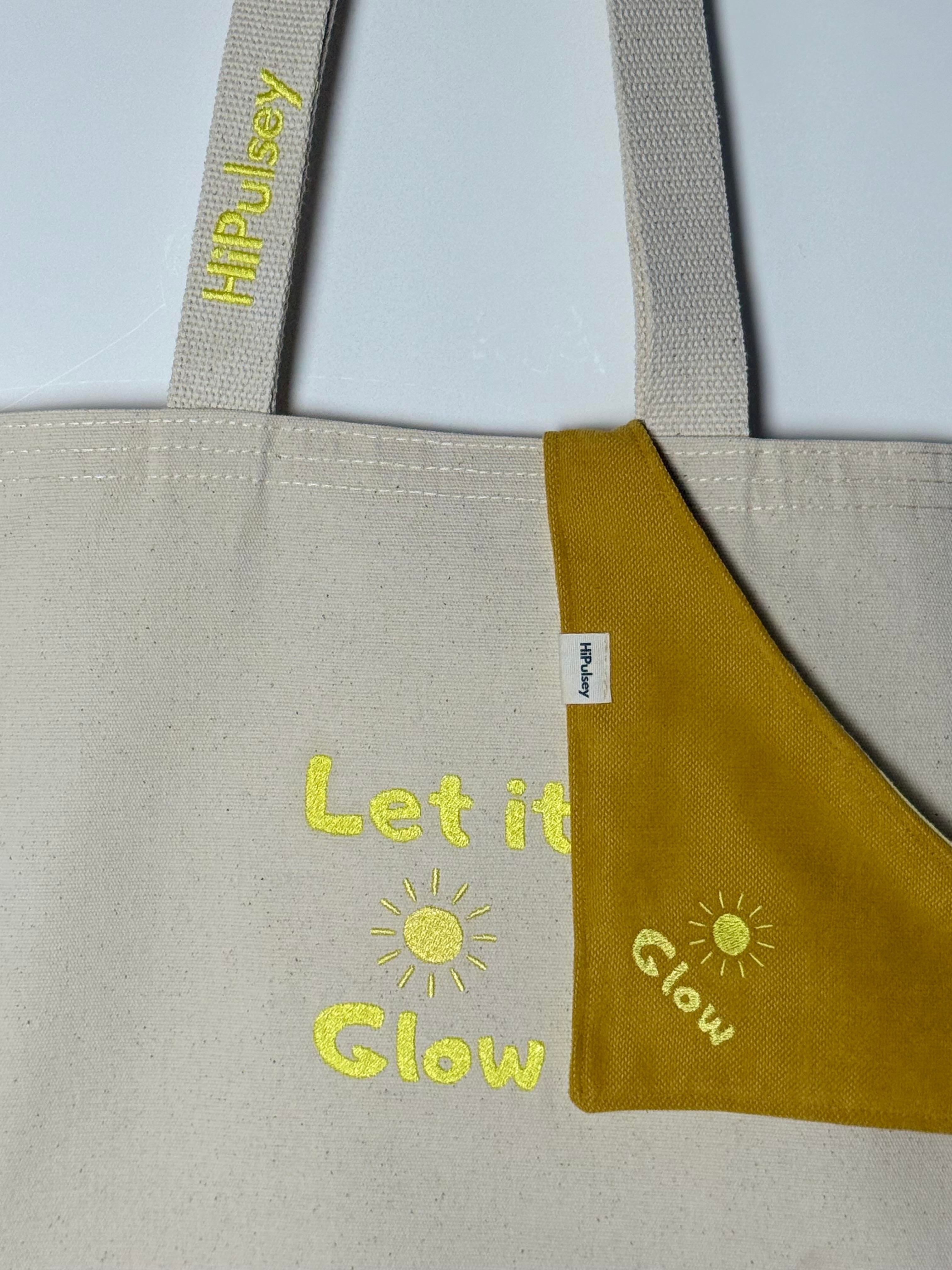 Glow Bez Çanta ve Köpek Bandana Seti