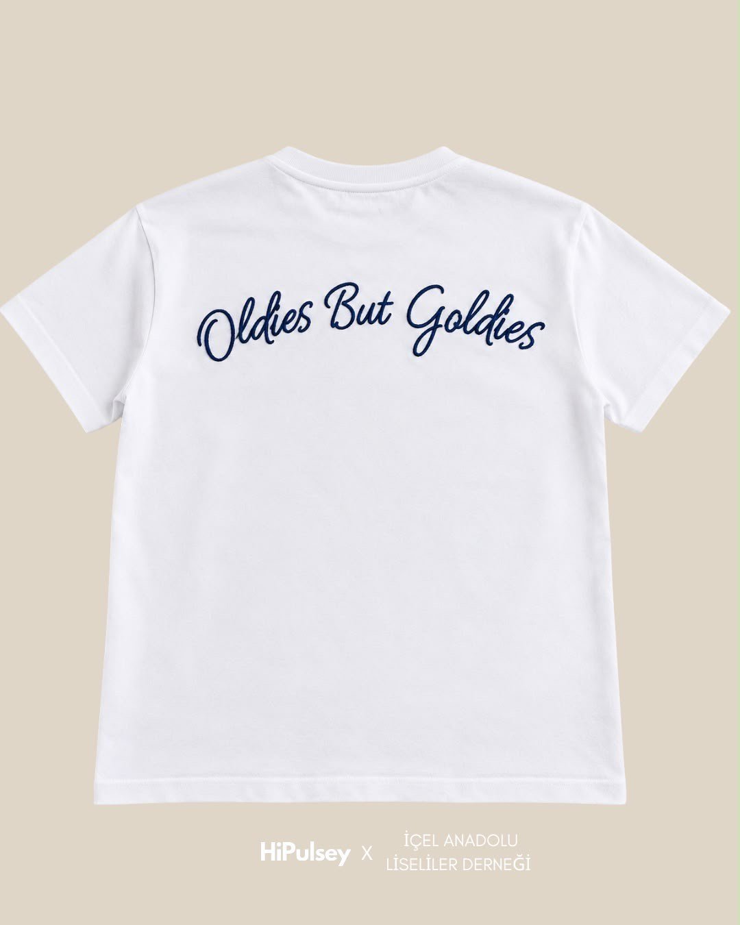 İçel Anadolu Liseliler Derneği Dönem Koleksiyonu Nakışlı T-Shirt
