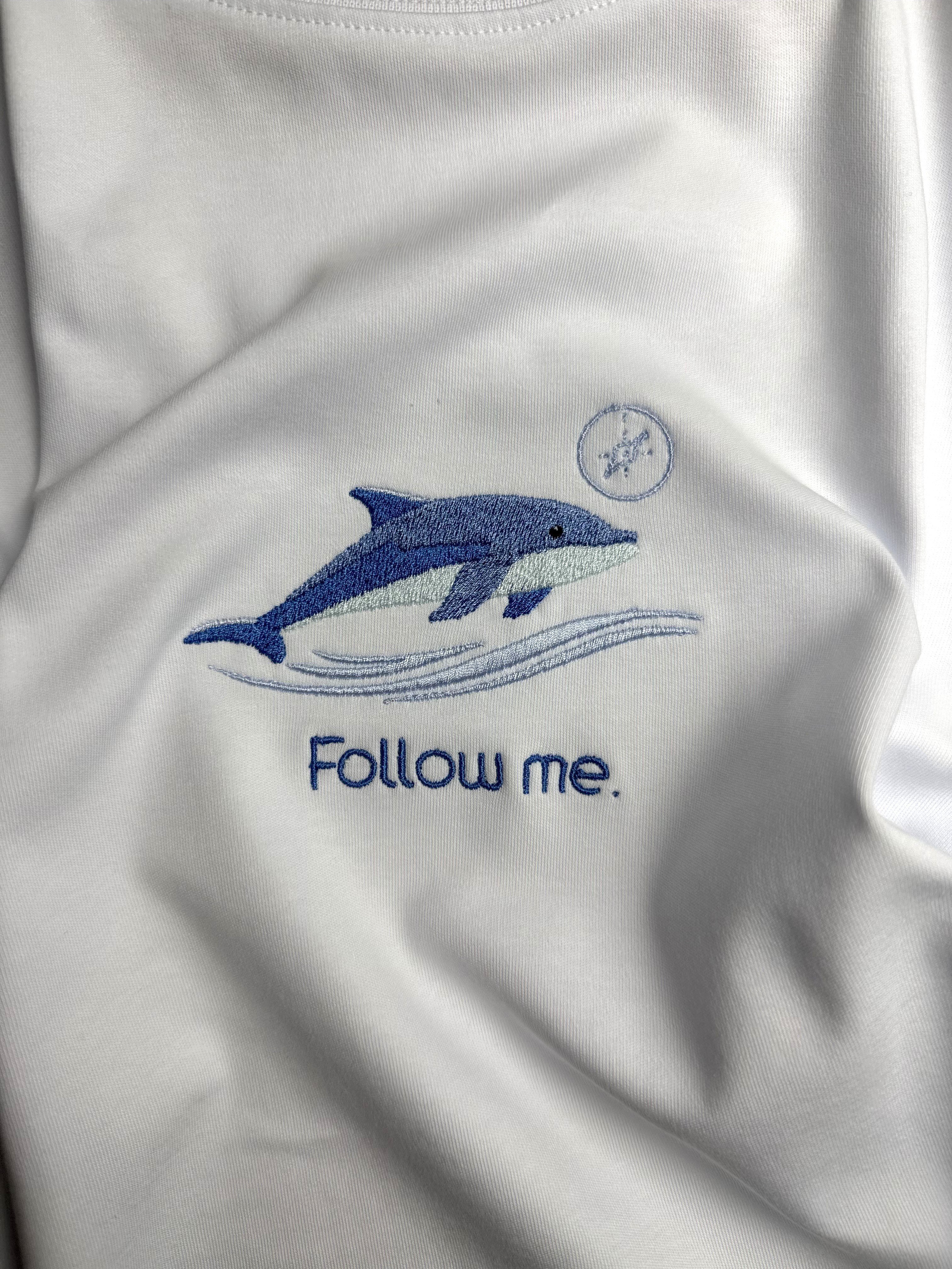 Pelorus Jack Unisex Nakış Desenli T-Shirt