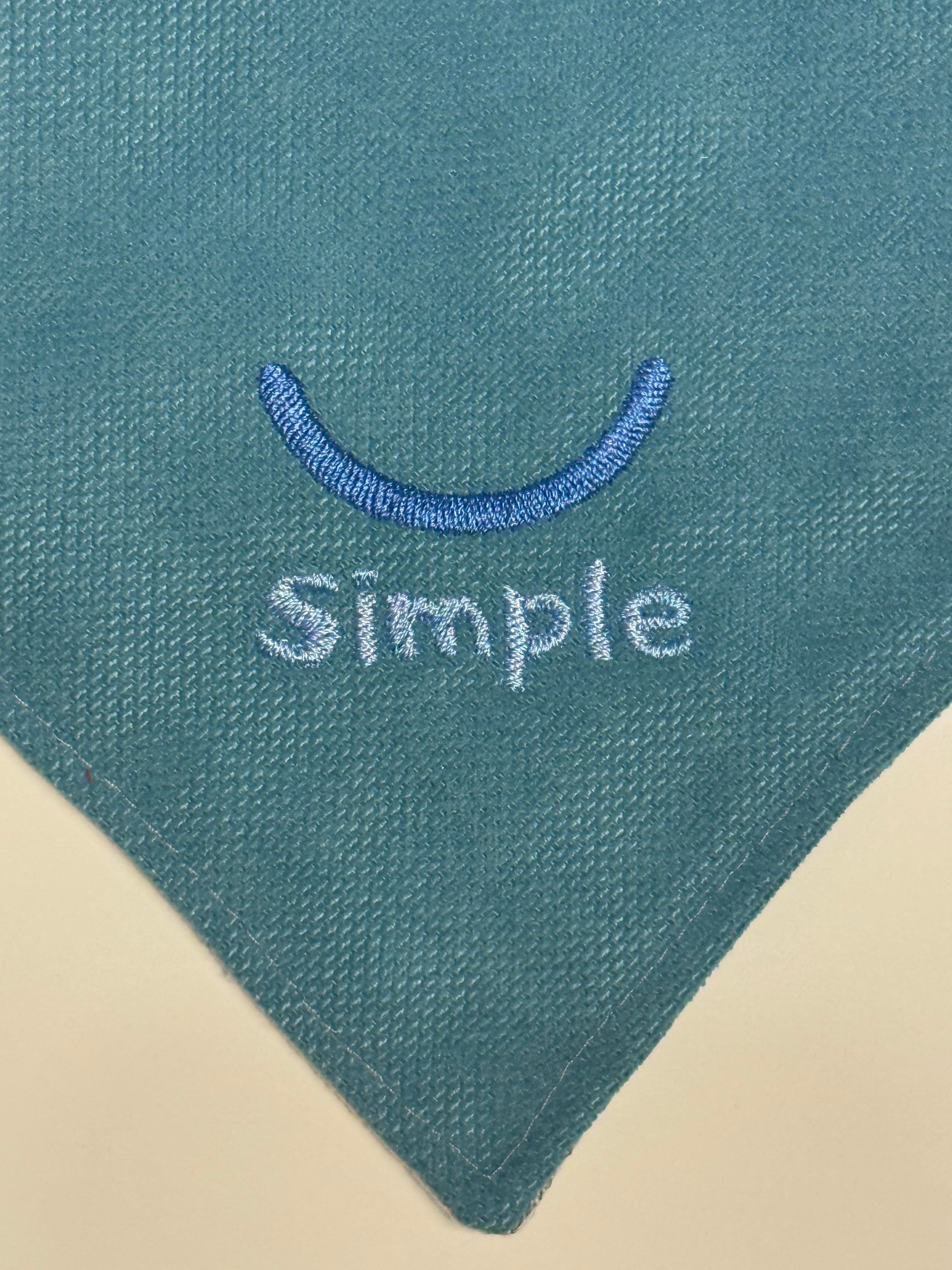 Simple Basic Köpek Bandanası