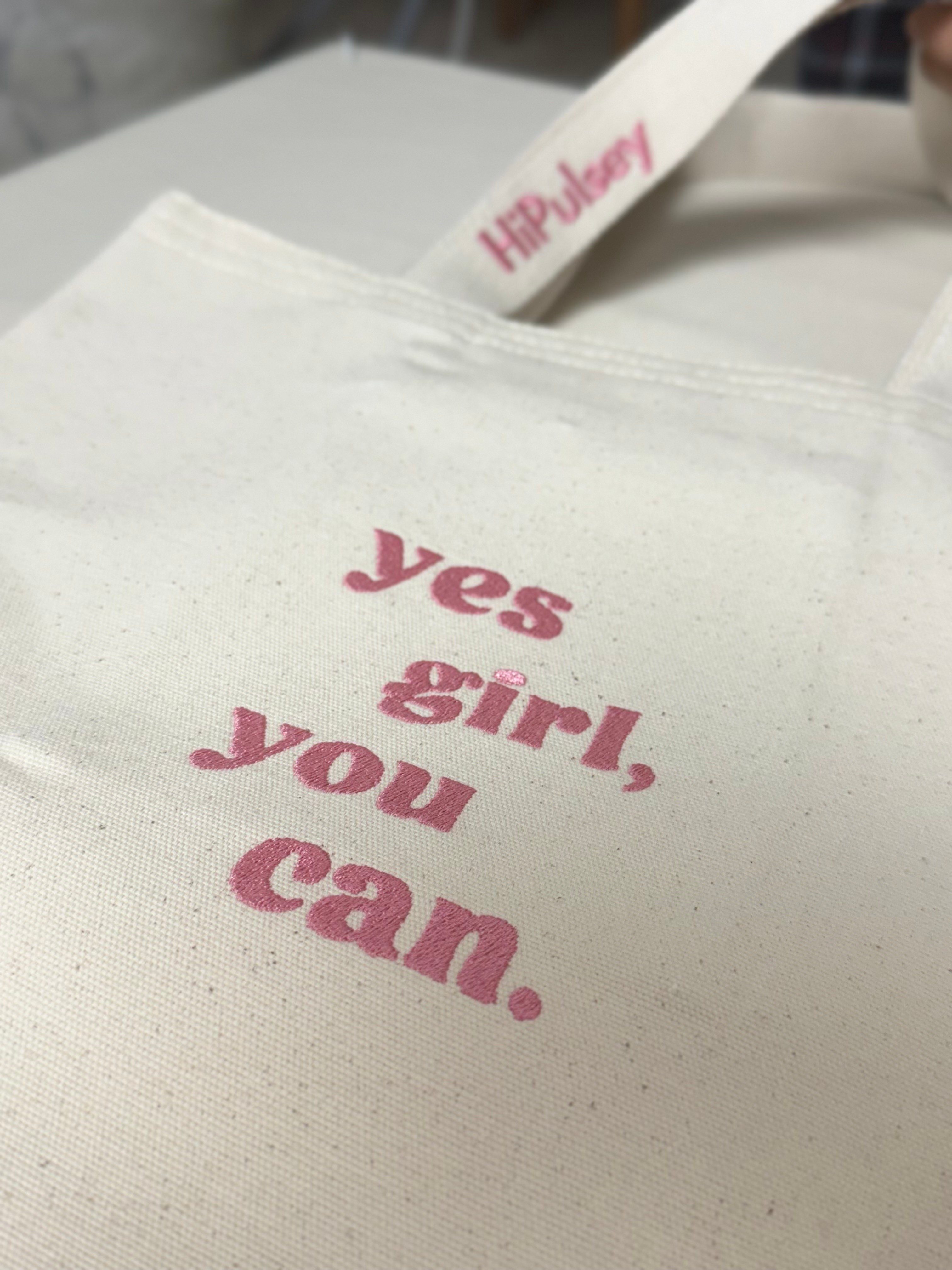 Yes Girl You Can Bez Çanta